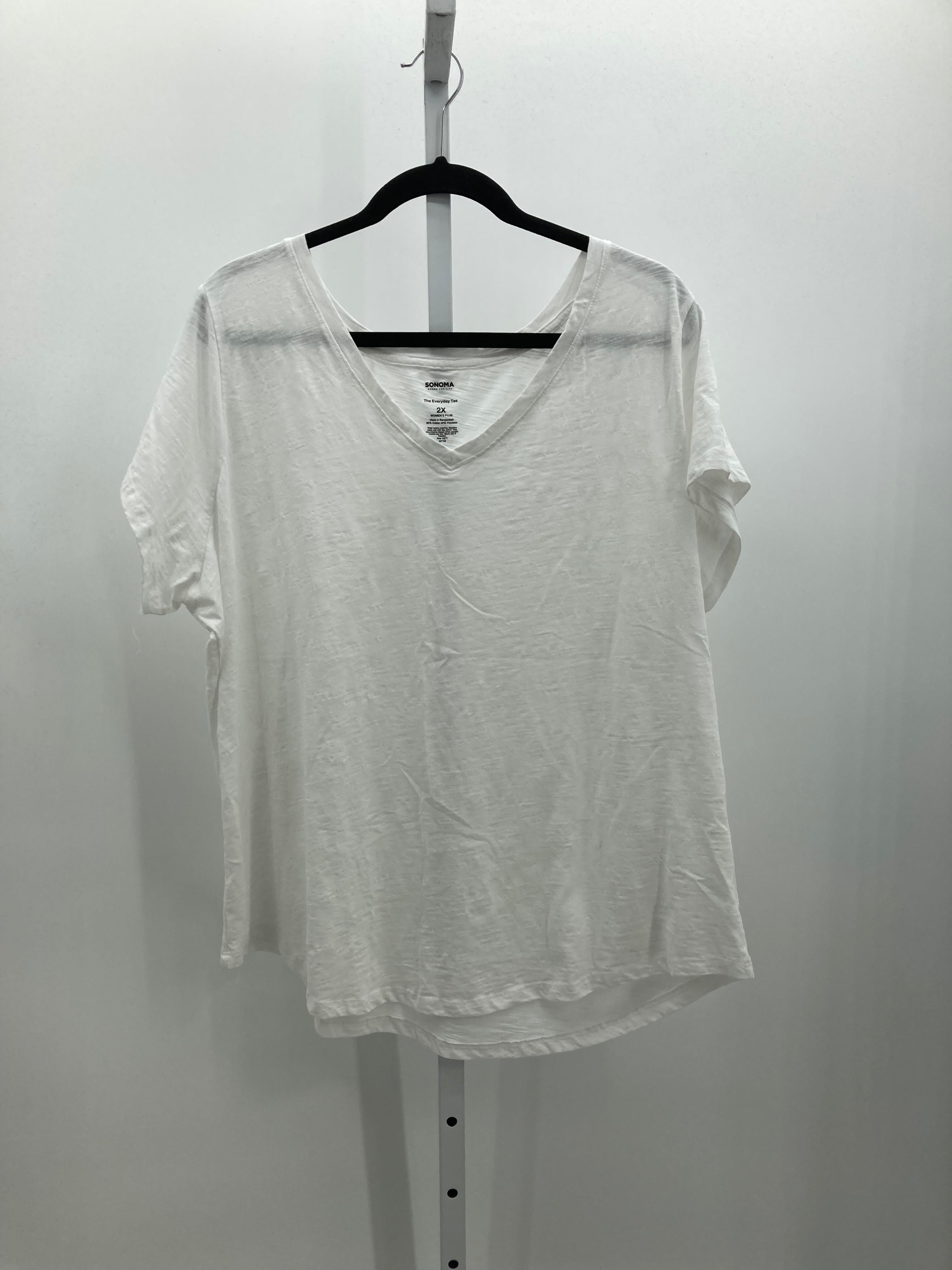 Sonoma Size 2X Womens Short Sleeve Shirt
