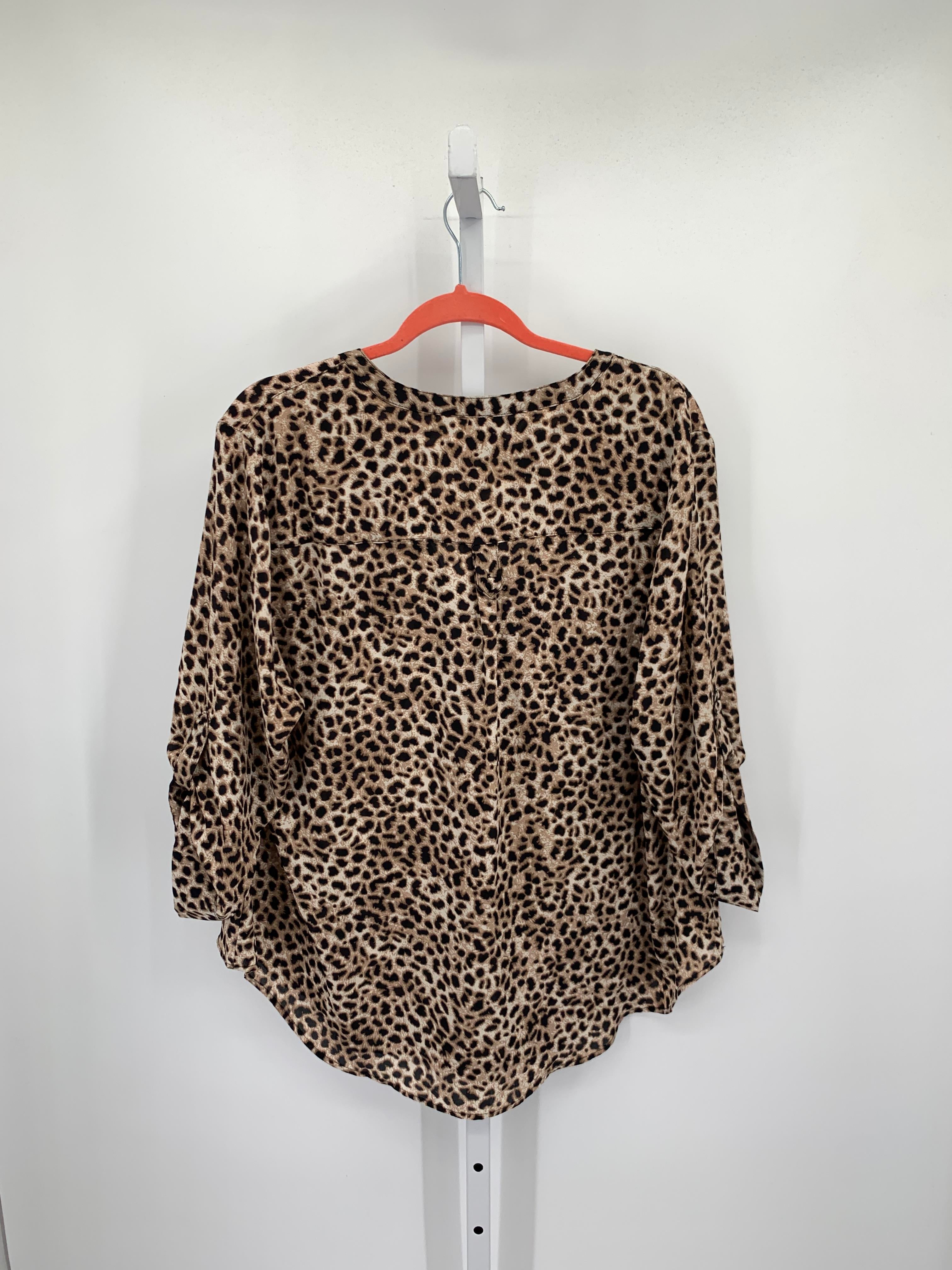 Torrid Size 1X Womens 3/4 Sleeve Shirt