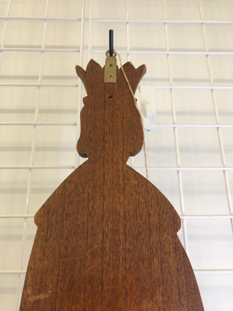 WOOD WISE MAN WALL HANGING.