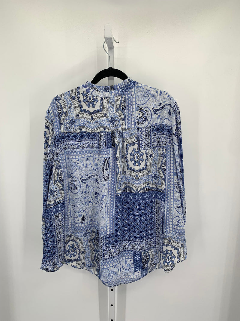 Cynthia Rowley Size 3X Womens Long Sleeve Shirt