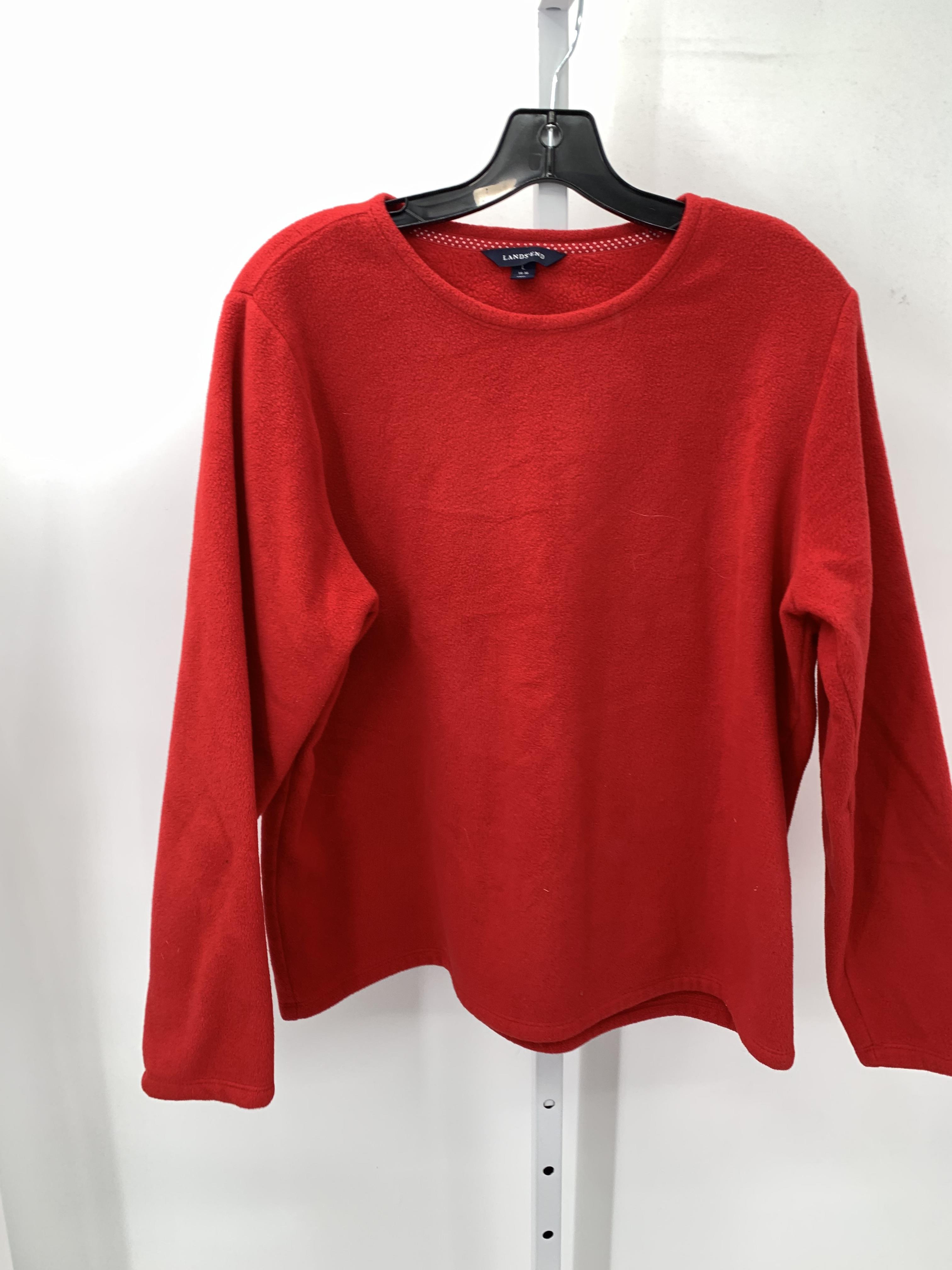 Lands End Size 14-16 Girls Long Sleeve Shirt