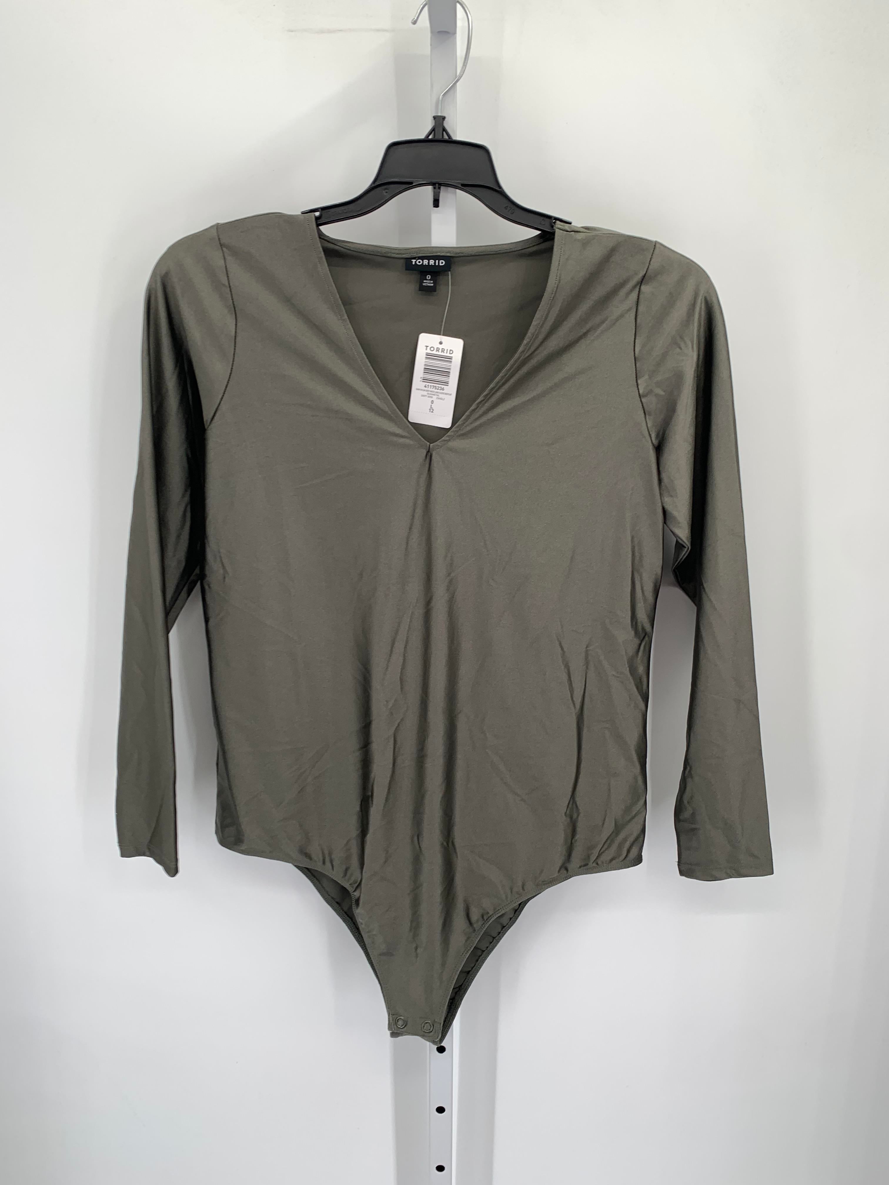 Torrid Size 0X Womens Long Sleeve Shirt