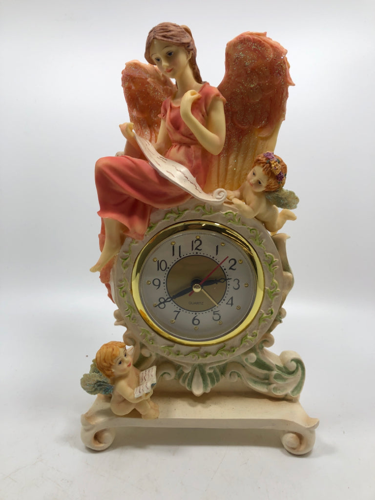 READING CHERUBS CLOCK.