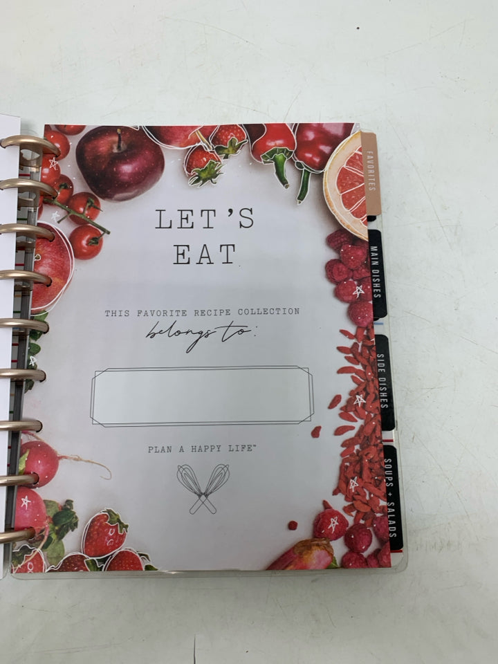 NEW RECIPE BOOK HAPPINESS IS HOMEMADE.
