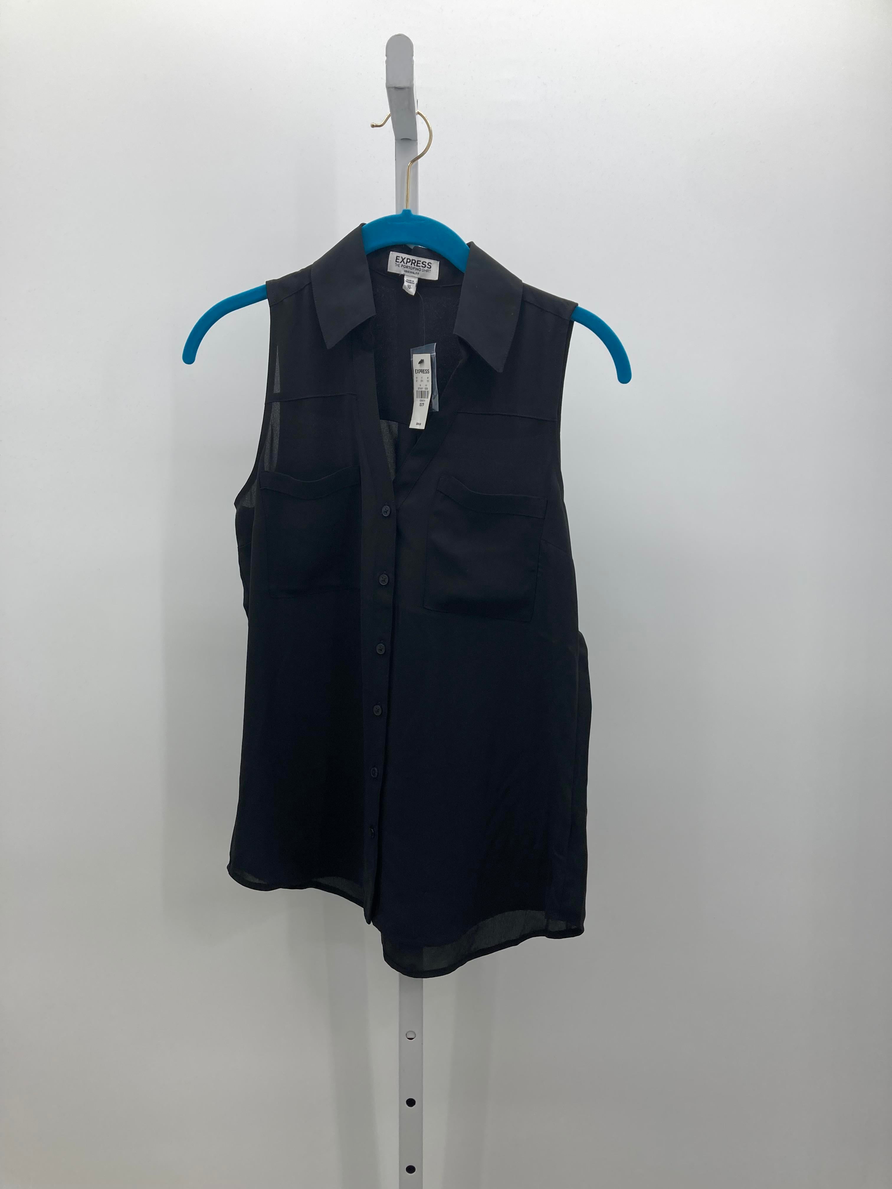 Express Size X Small Misses Sleeveless Shirt
