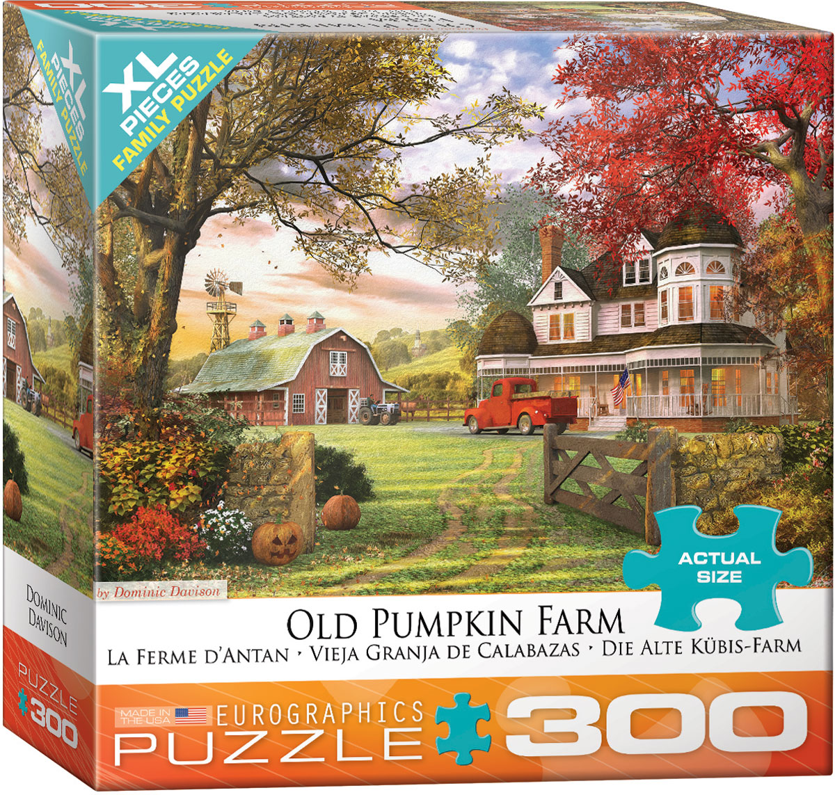 Eurographics Old Pumpkin Farm Jigsaw Puzzle XL 300 Pieces (EUR30694) -