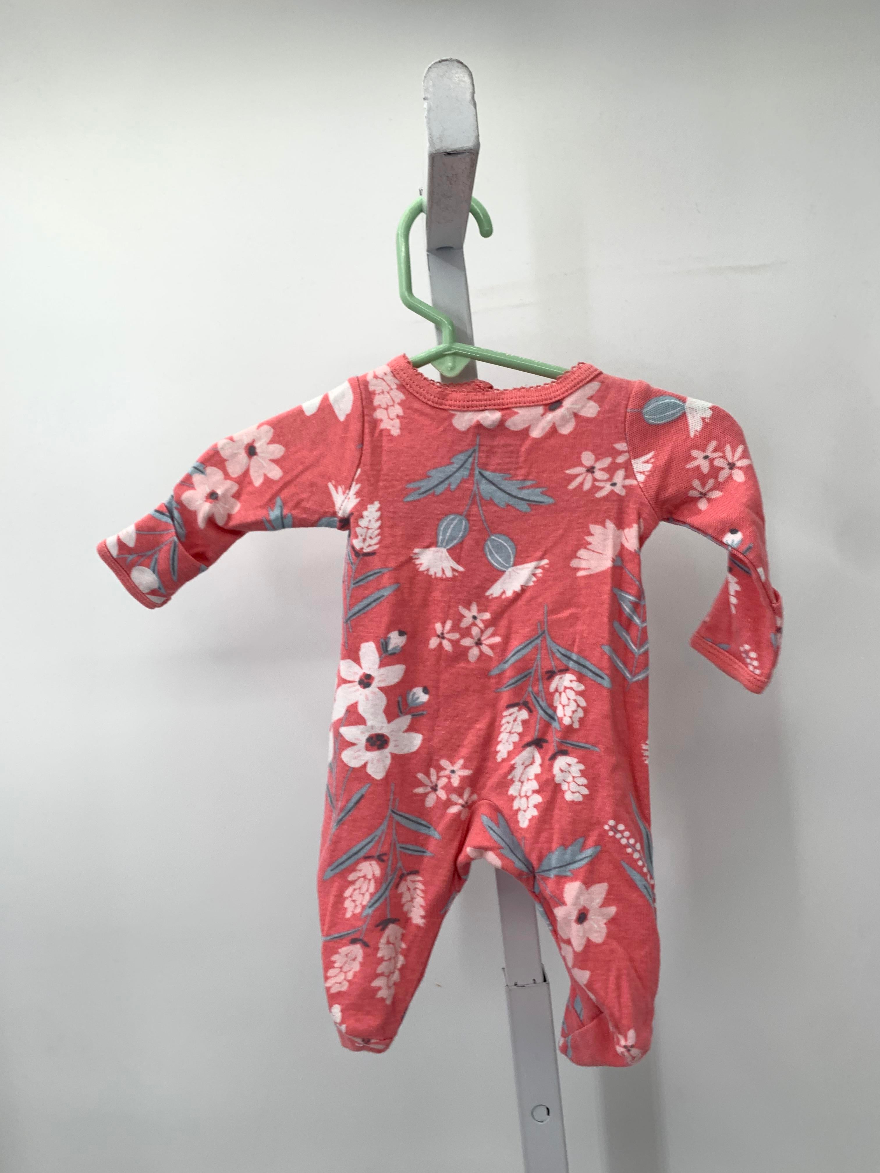 Carters Size Preemie Girls Long Slv. Romper