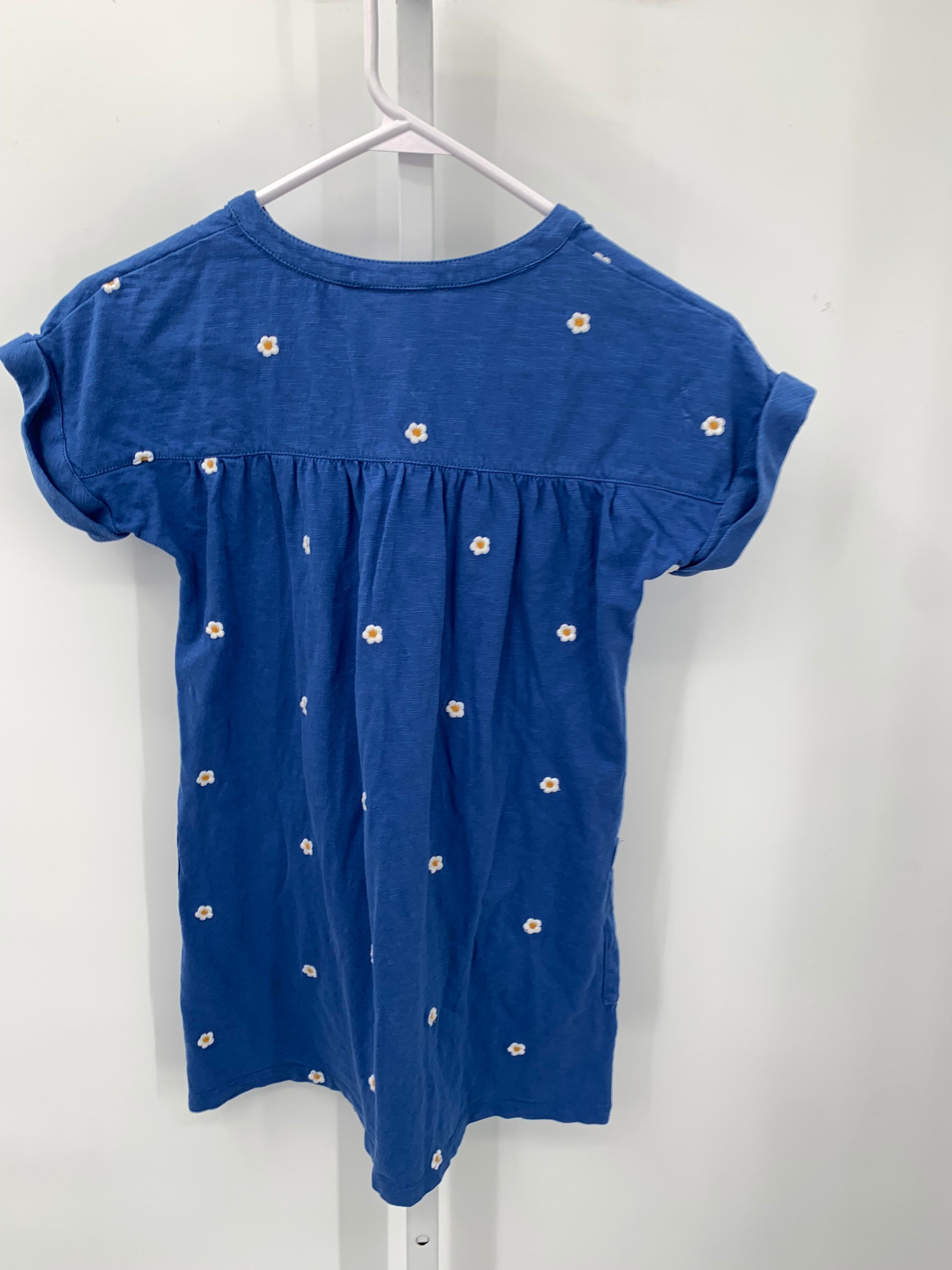 Size 8-9 Girls Short Sleeve Dress