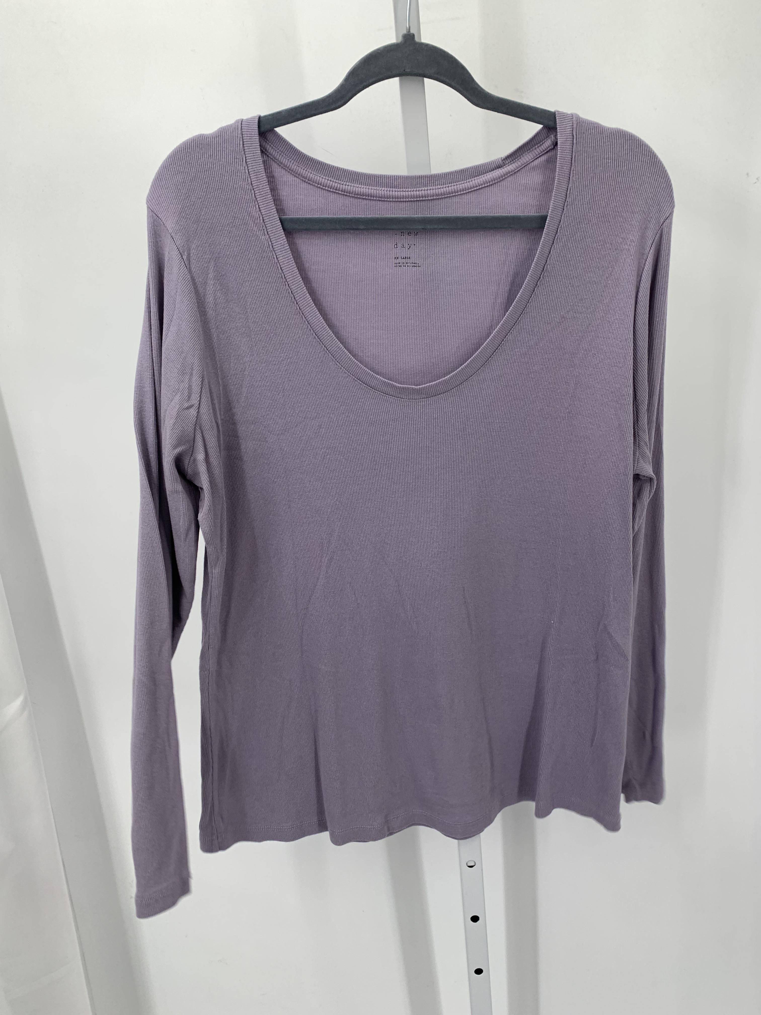 A New Day Size XXL Misses Long Sleeve Shirt