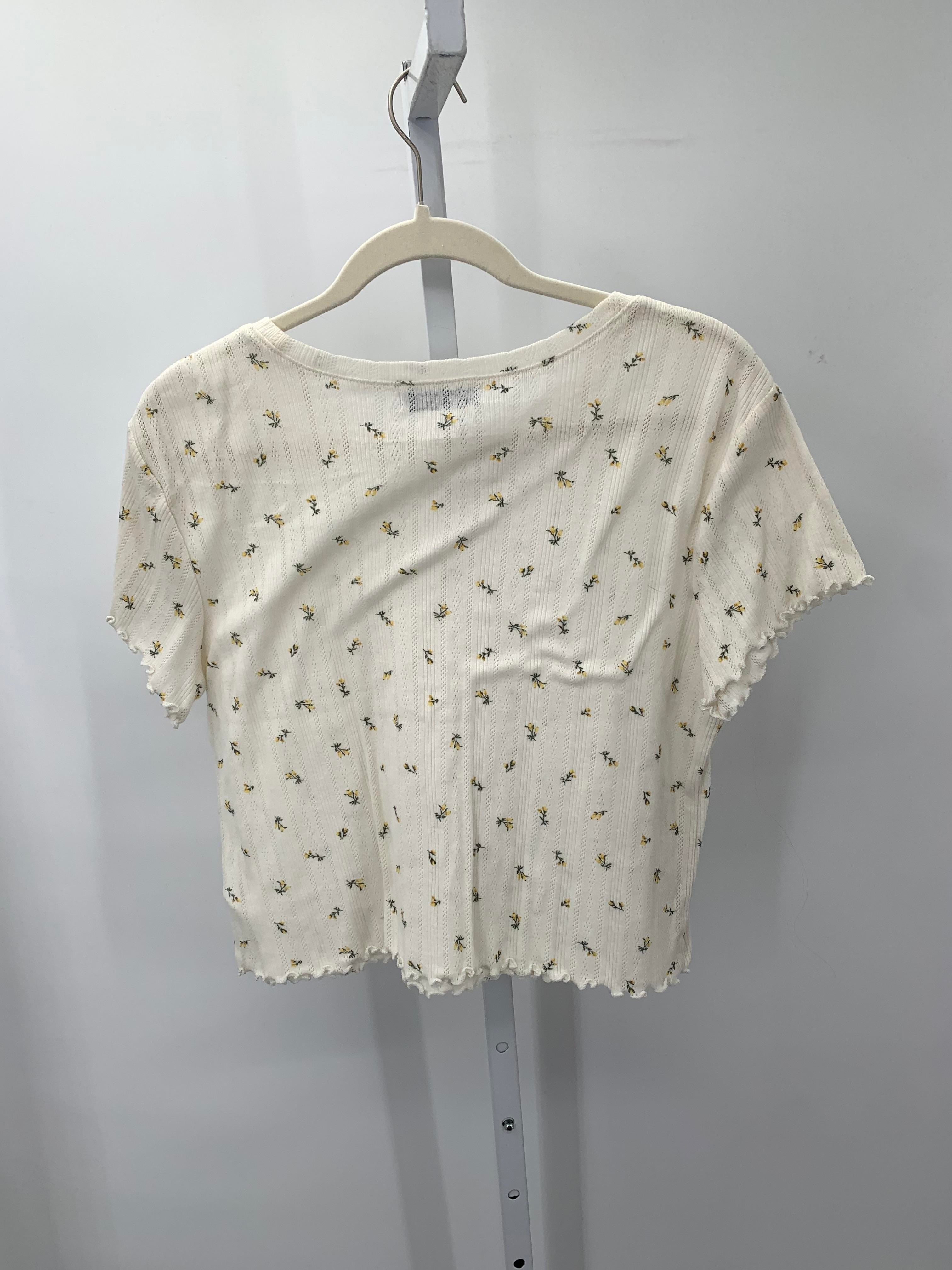 Arizona Size Extra Large Juniors Short Sleeve Shirt