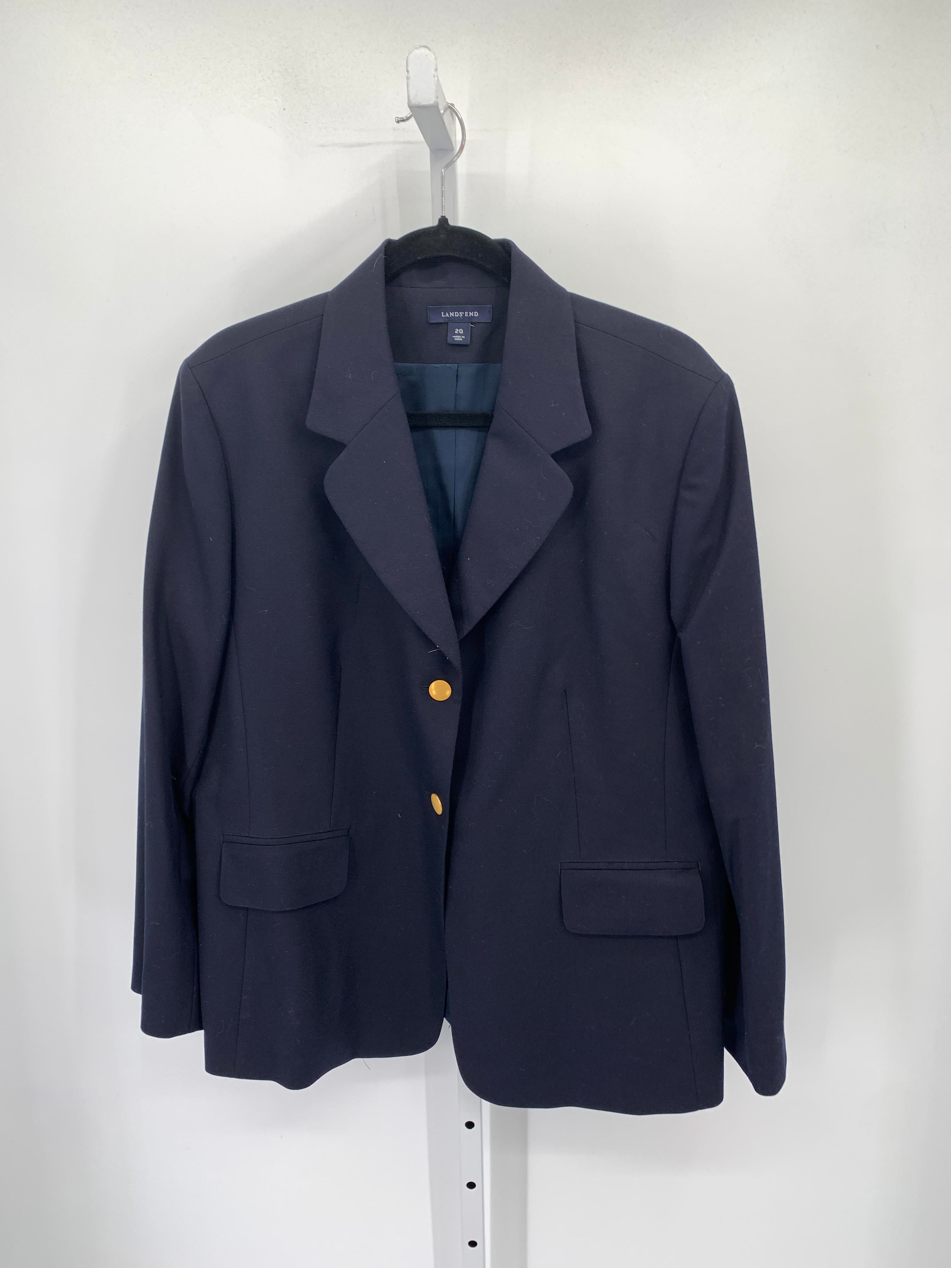 Lands End Size 20 Misses Blazer