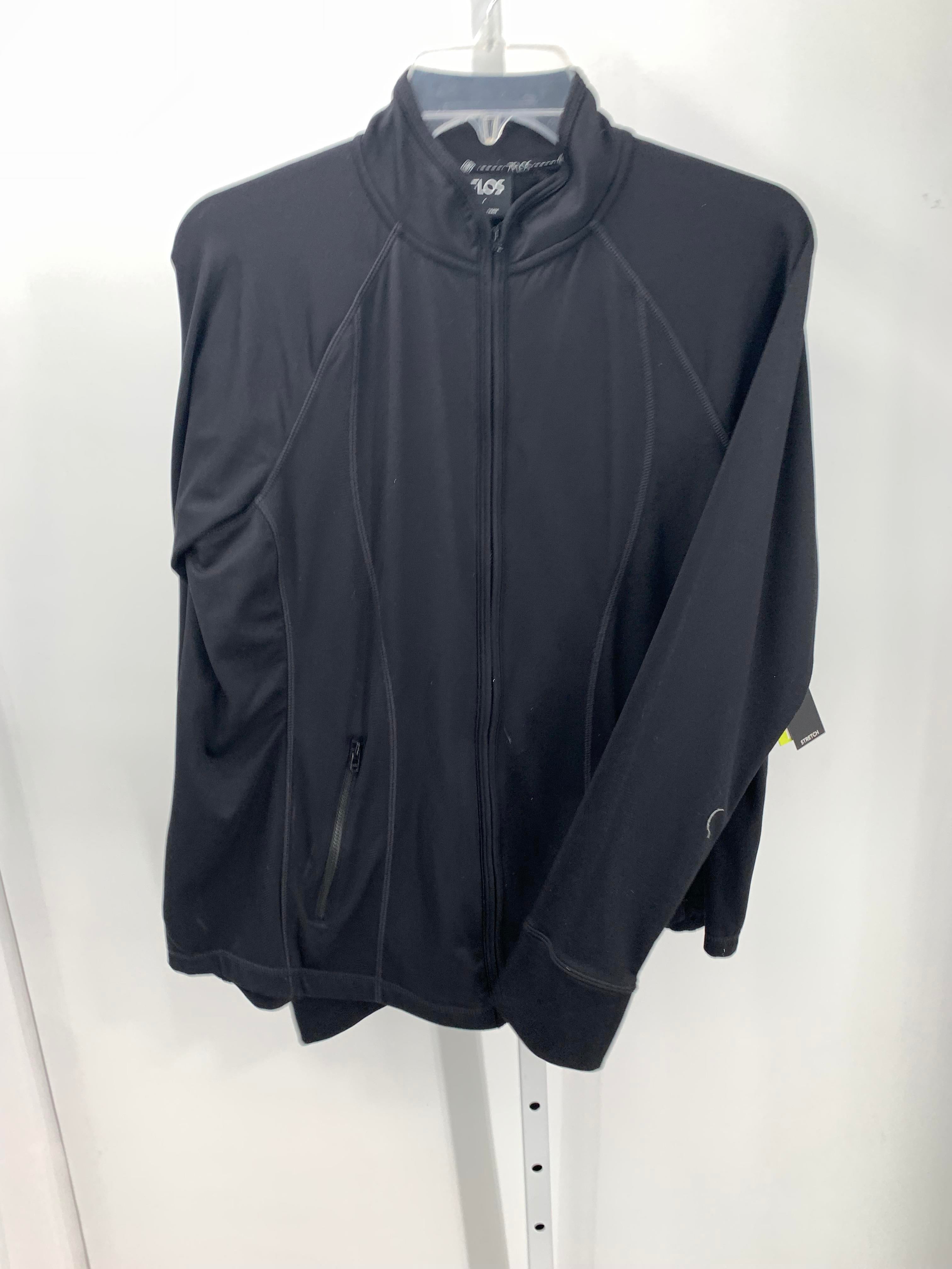 Size 1X Womens Sweat Jacket