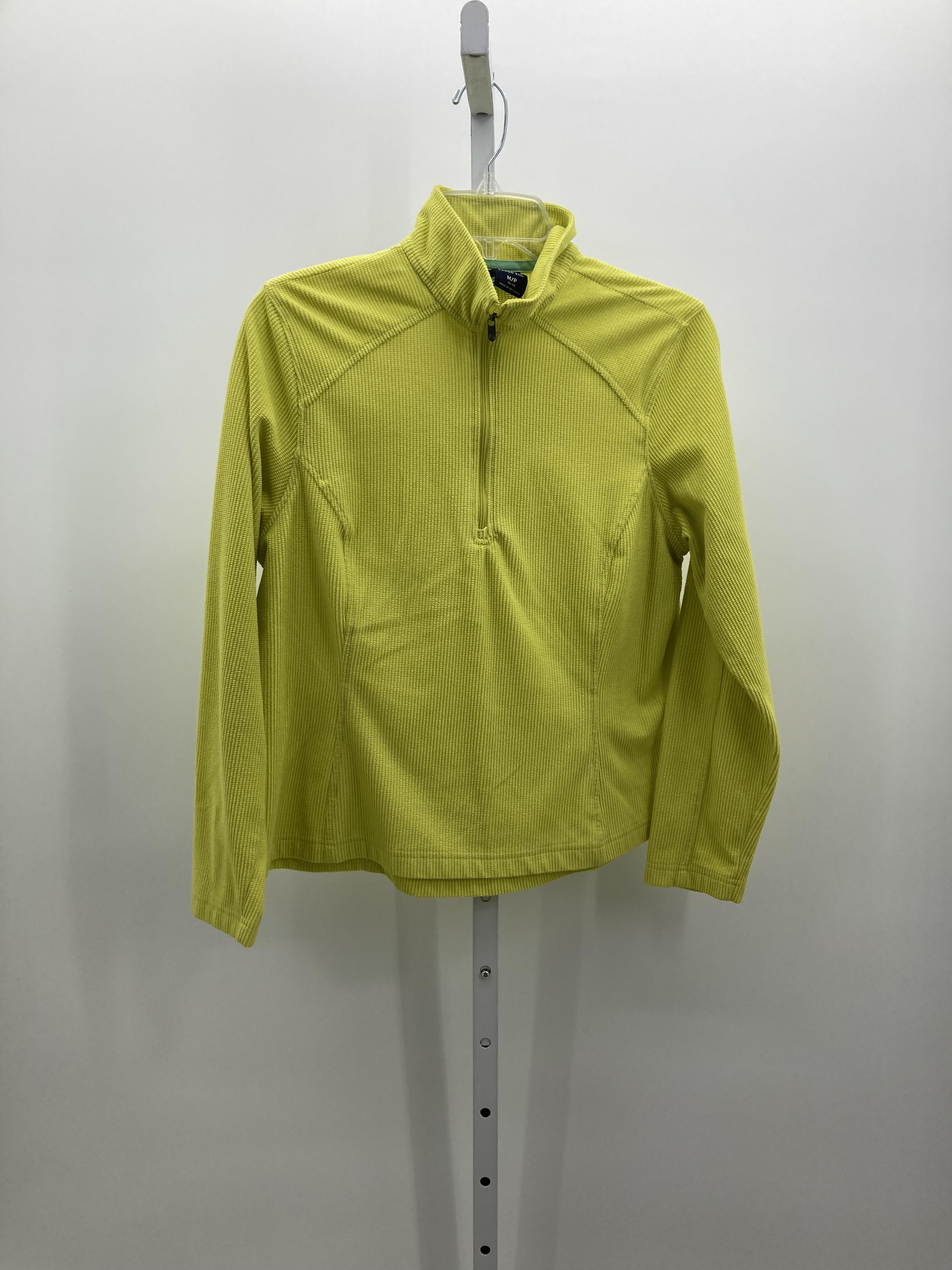 Lands End Size Medium Petite Petite Long Sleeve Shirt