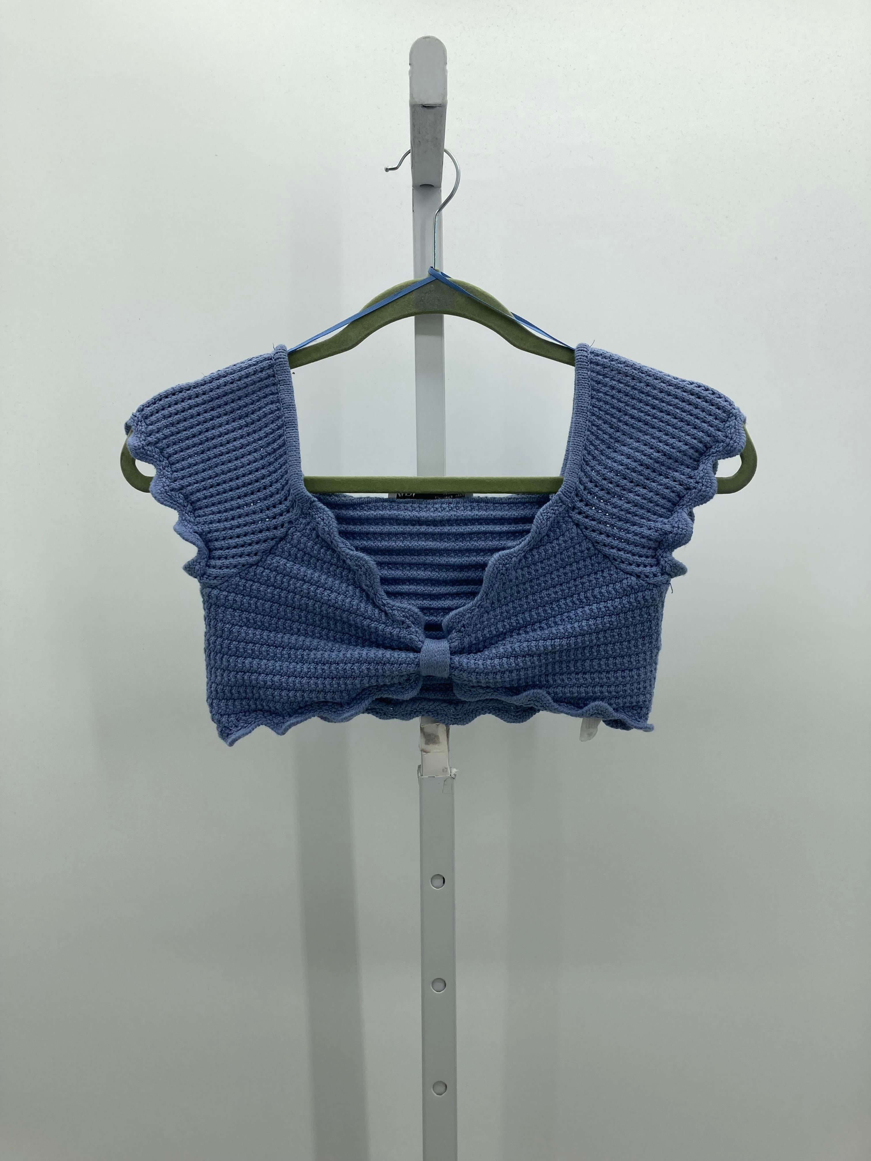 Zara Size Small Juniors Short Sleeve Sweater