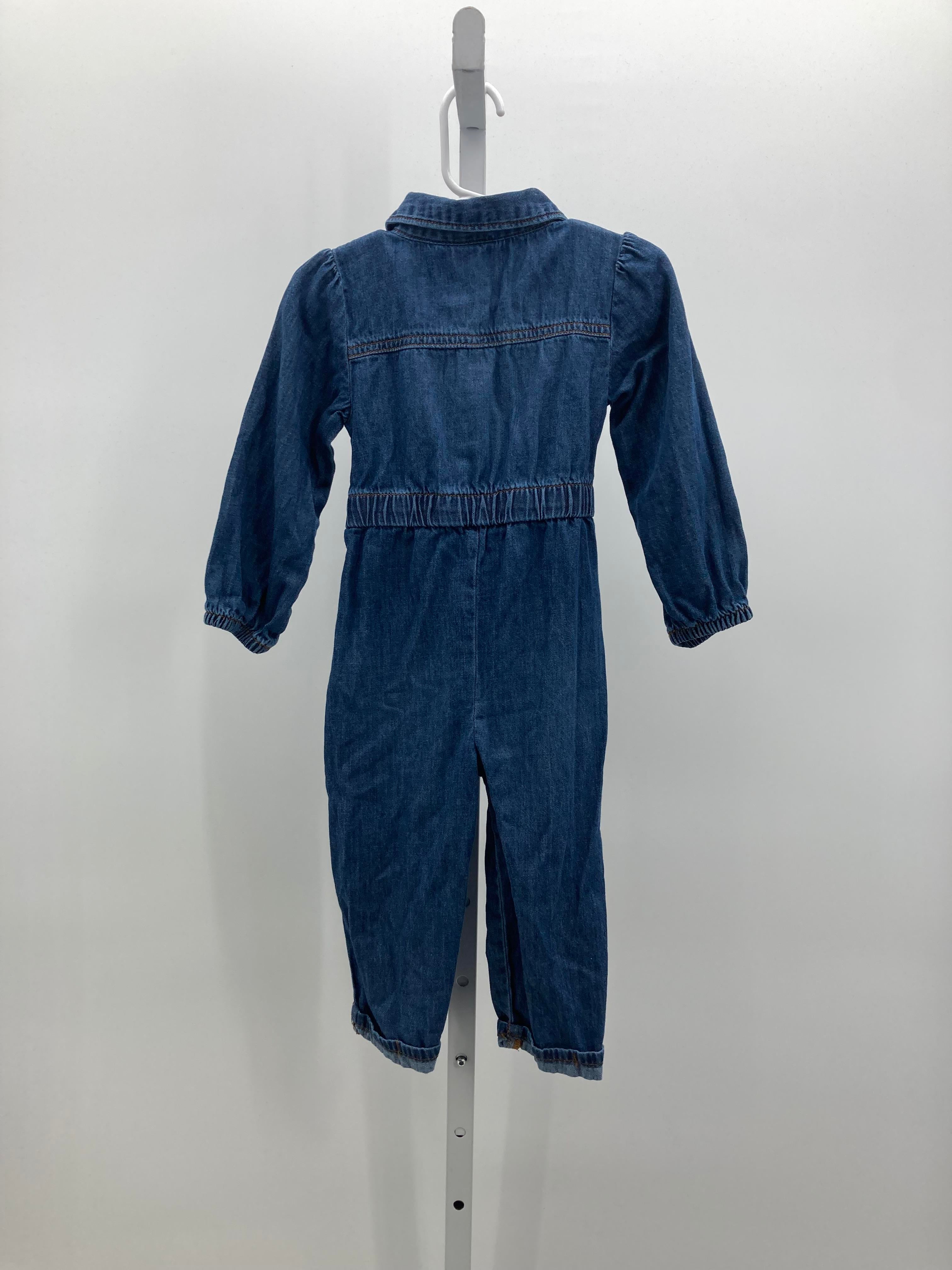 Osh Kosh Size 2T Girls Long Slv. Romper