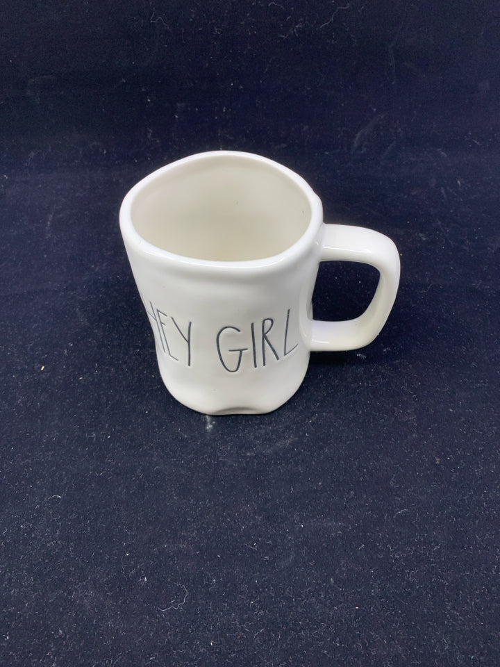 RAE DUNN "HEY GIRL" MUG.