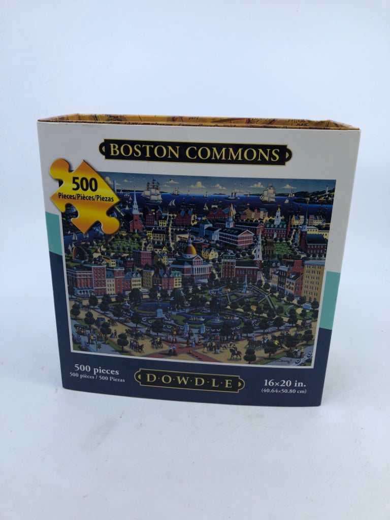 NIB BOSTON COMMON PUZZLE.