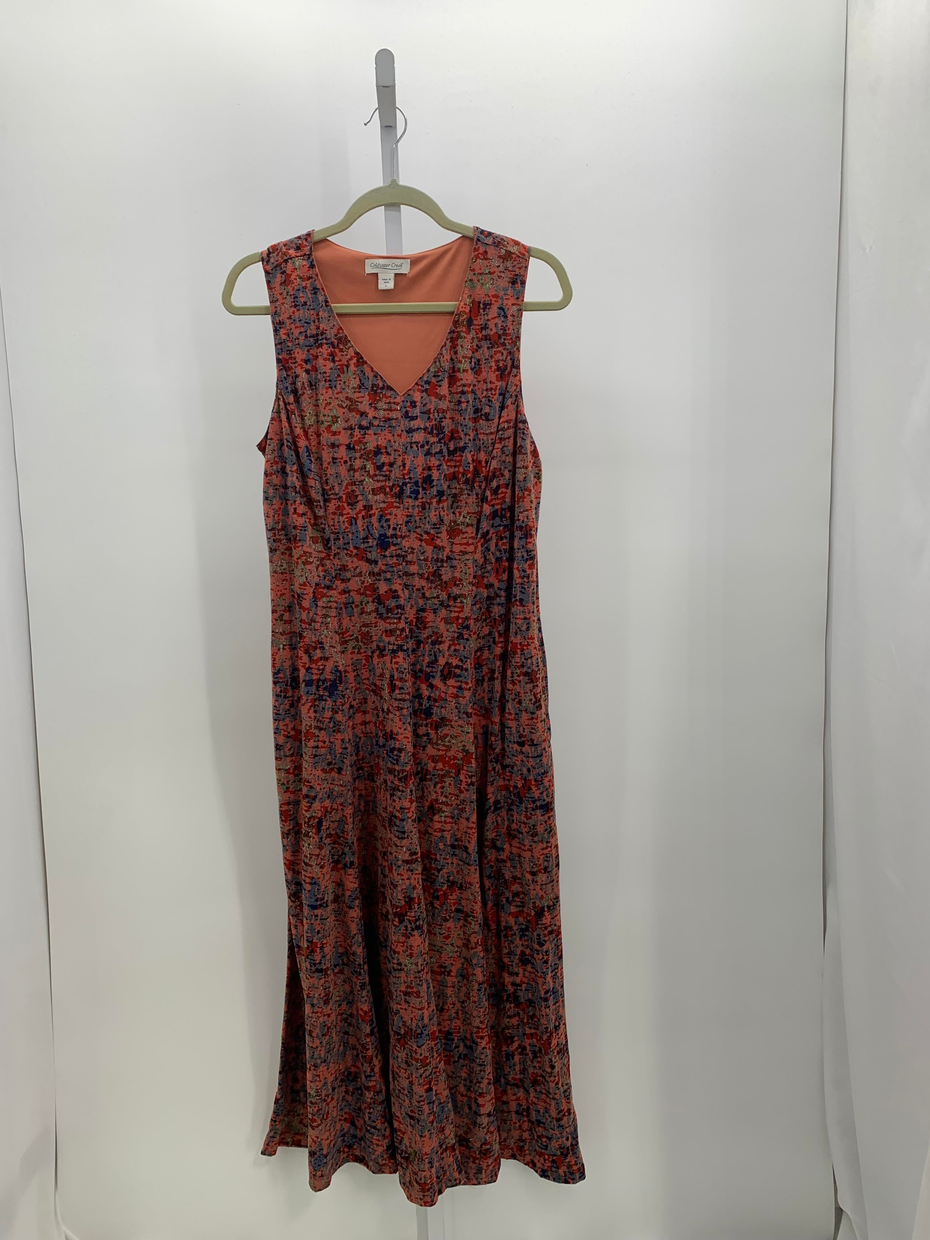 Coldwater Creek Size Large Misses Sleeveless Dress