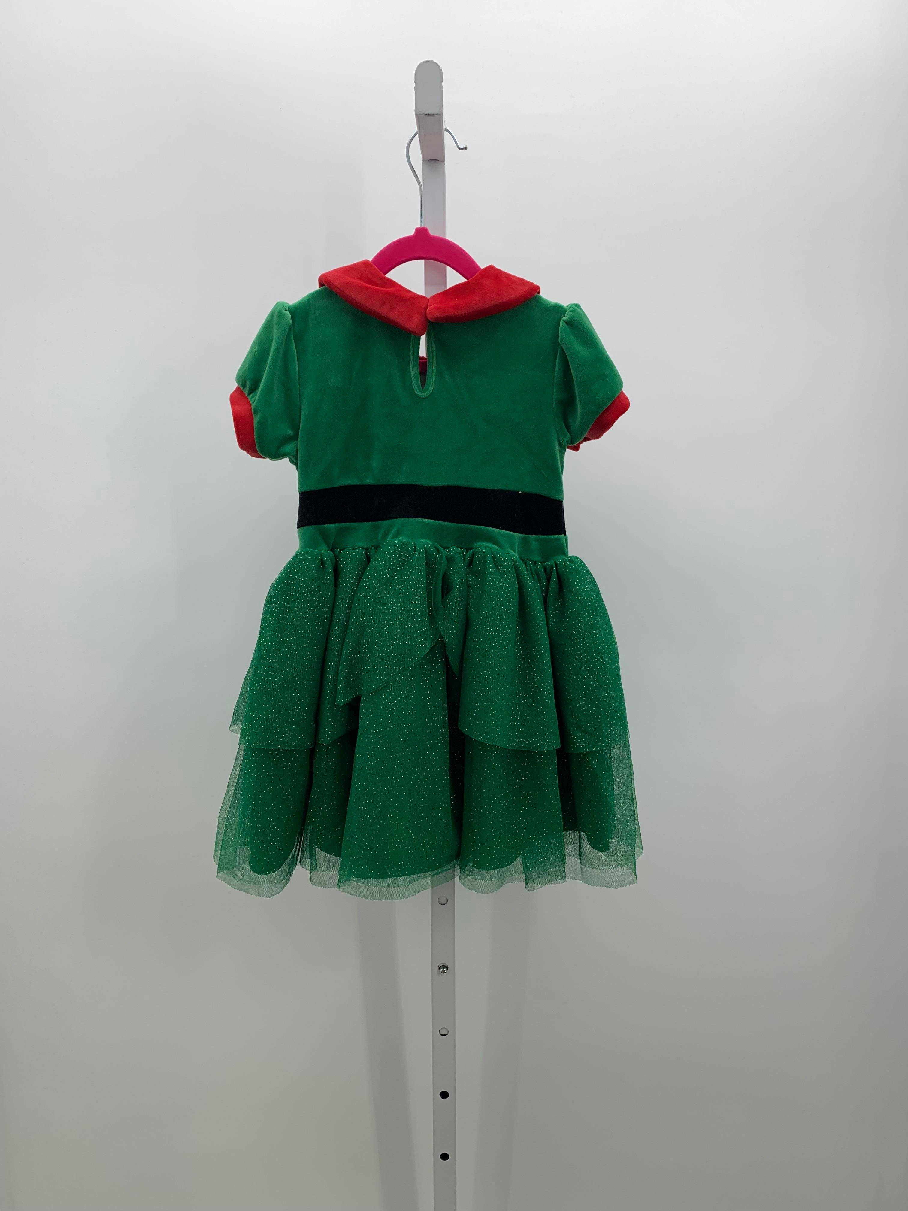 SHORT SLV DRESS FLEE CE ELF.