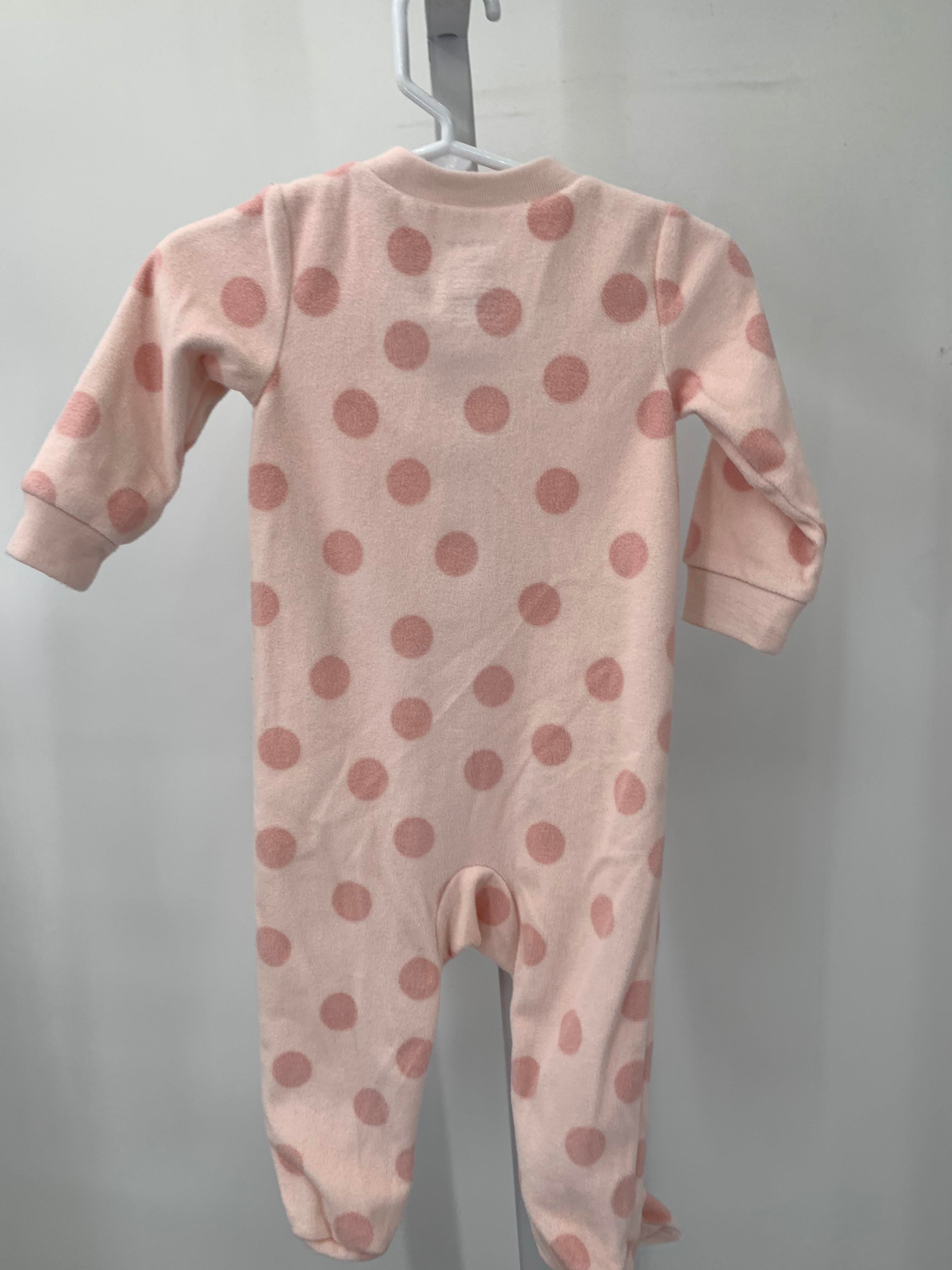 Carters Size 9 Months Girls Long Slv. Romper