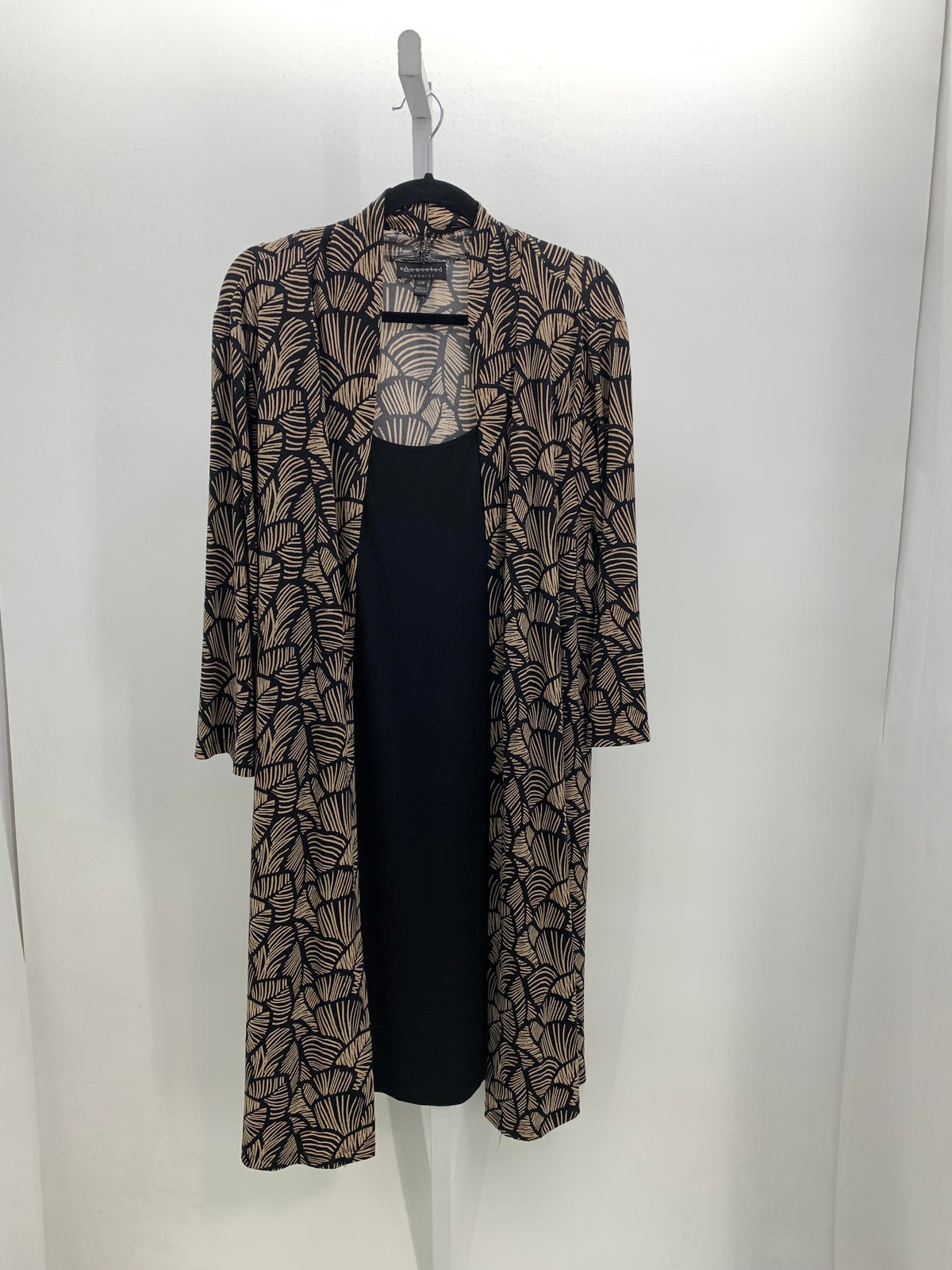 connected apparel Size 24 W Womens 3/4 Sleeve Dress