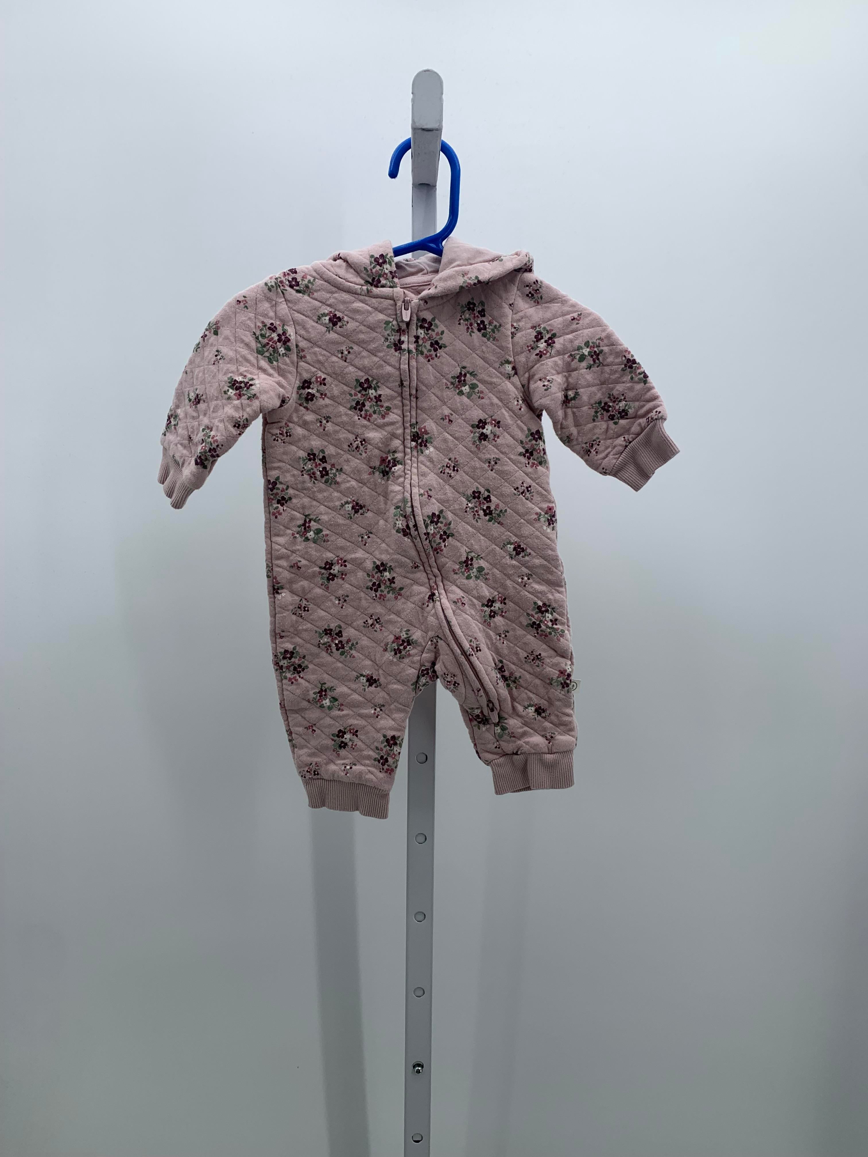 QUILTED FLORAL ROMPER