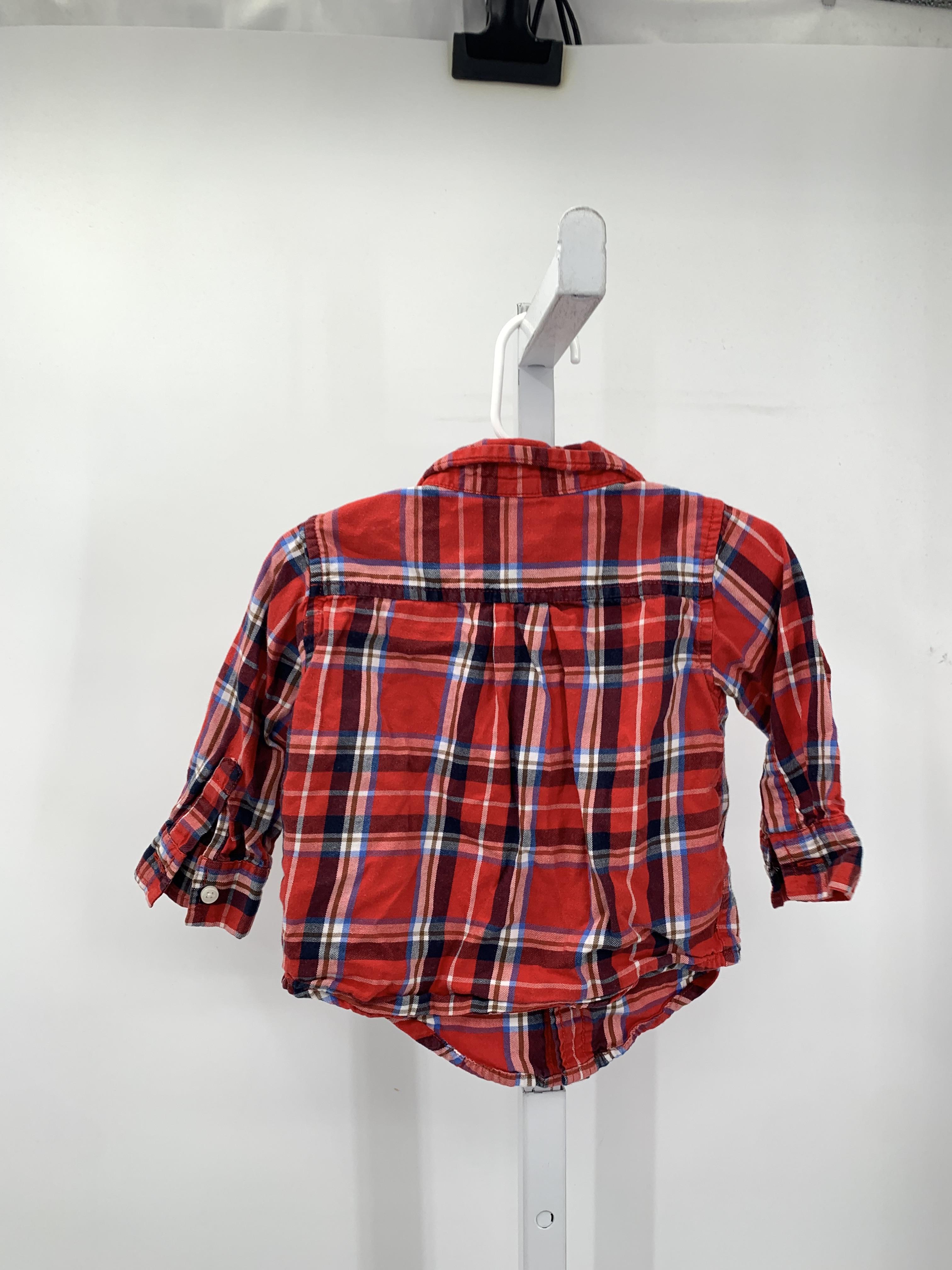 PLAID BTN DOWN