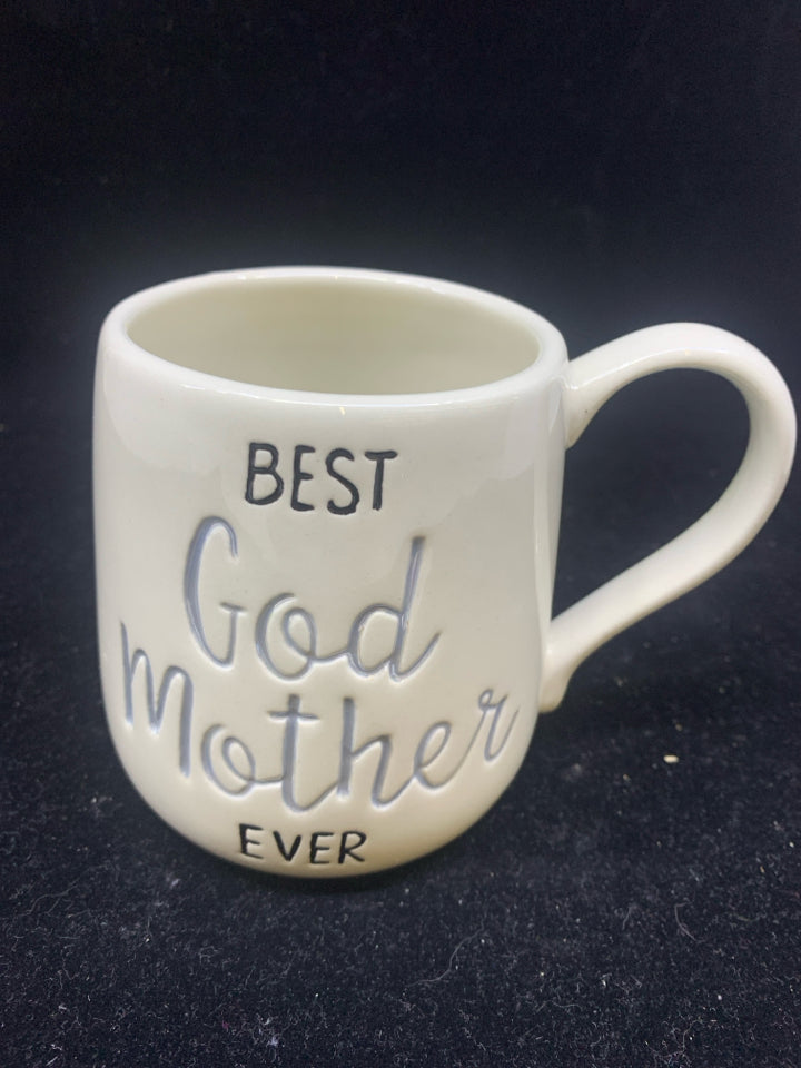 BEST GOD MOTHER EVER MUG.