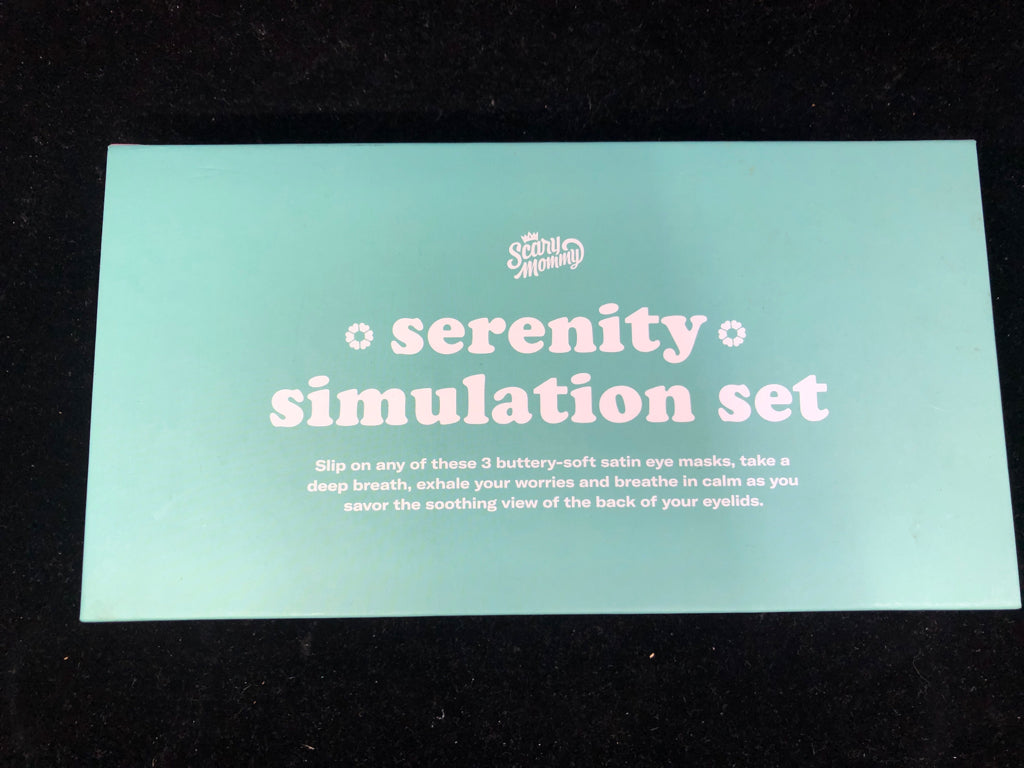 NIB SERENTITY STIMULATION EYE MASKS