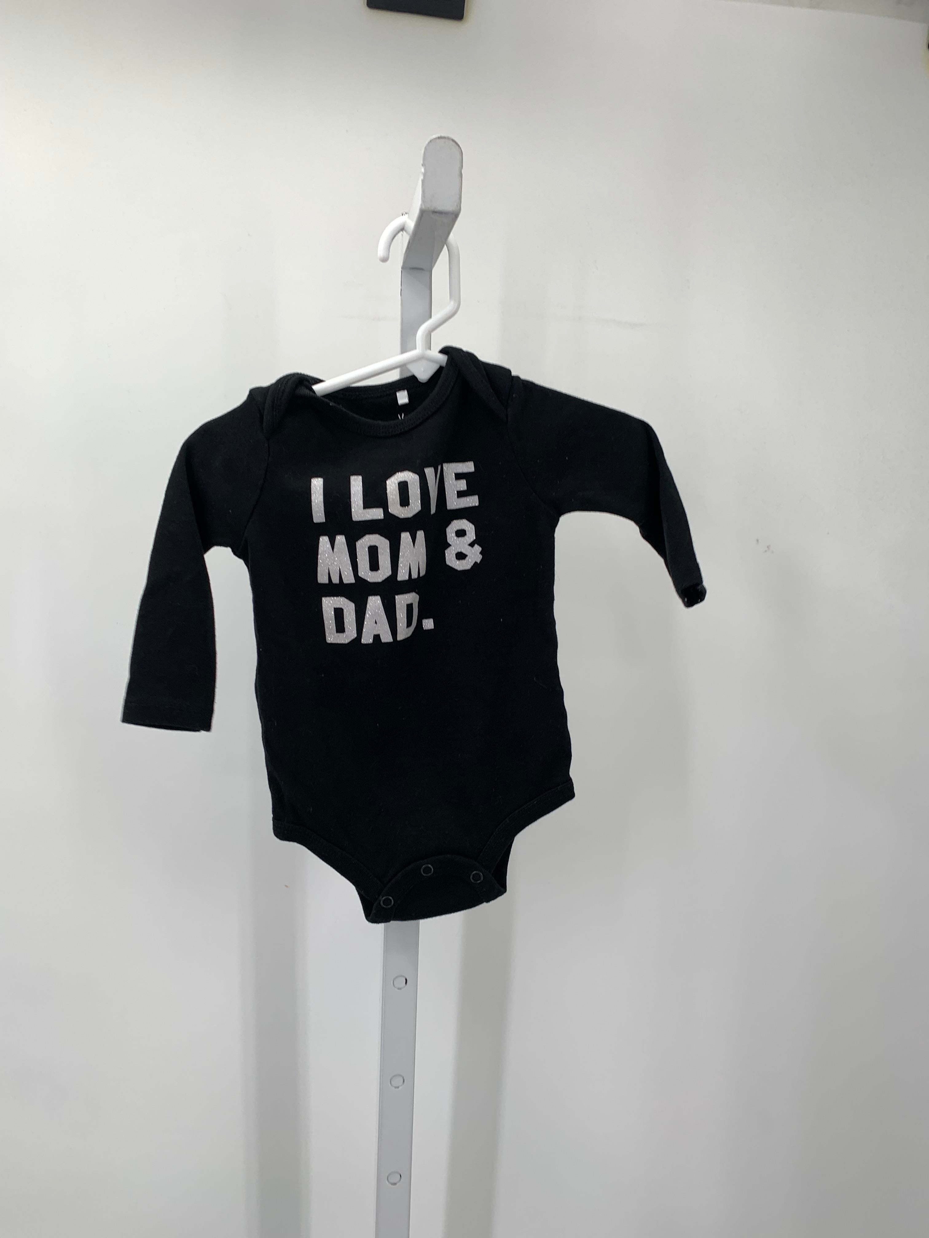 Size 6 Months Girls Long Sleeve Shirt