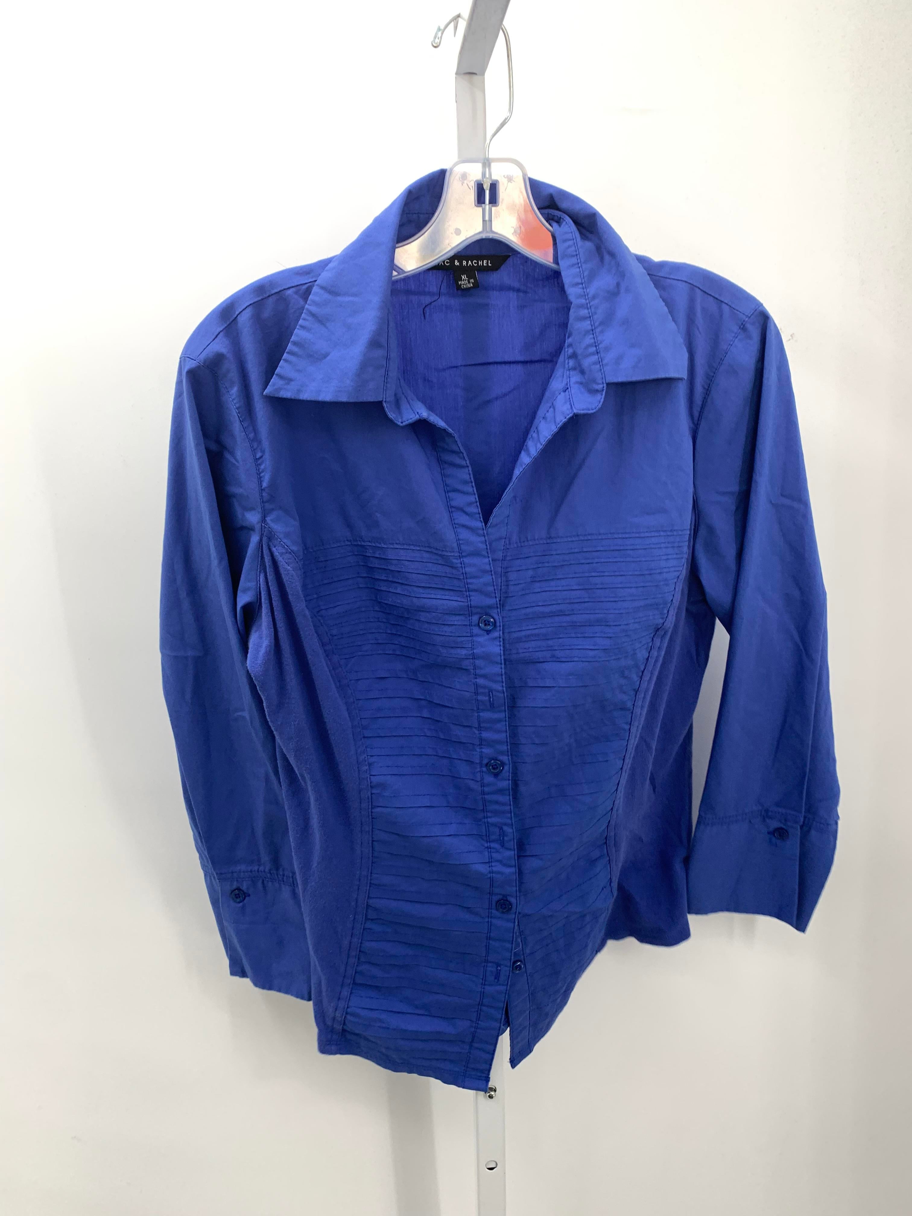 Zac & Rachel Size Extra Large Misses Long Sleeve Shirt