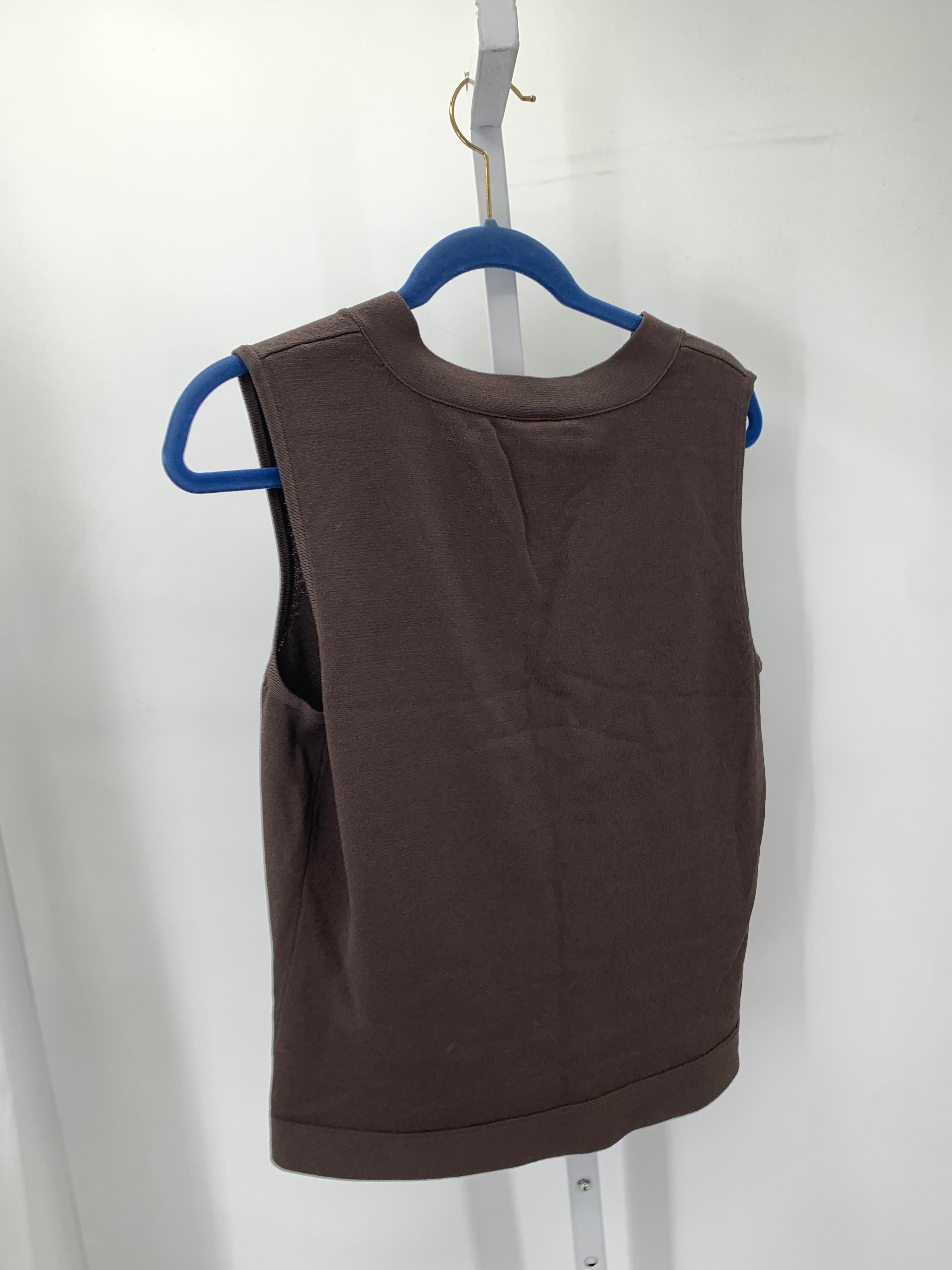 Talbots Size Large Misses Sleeveless Sweater