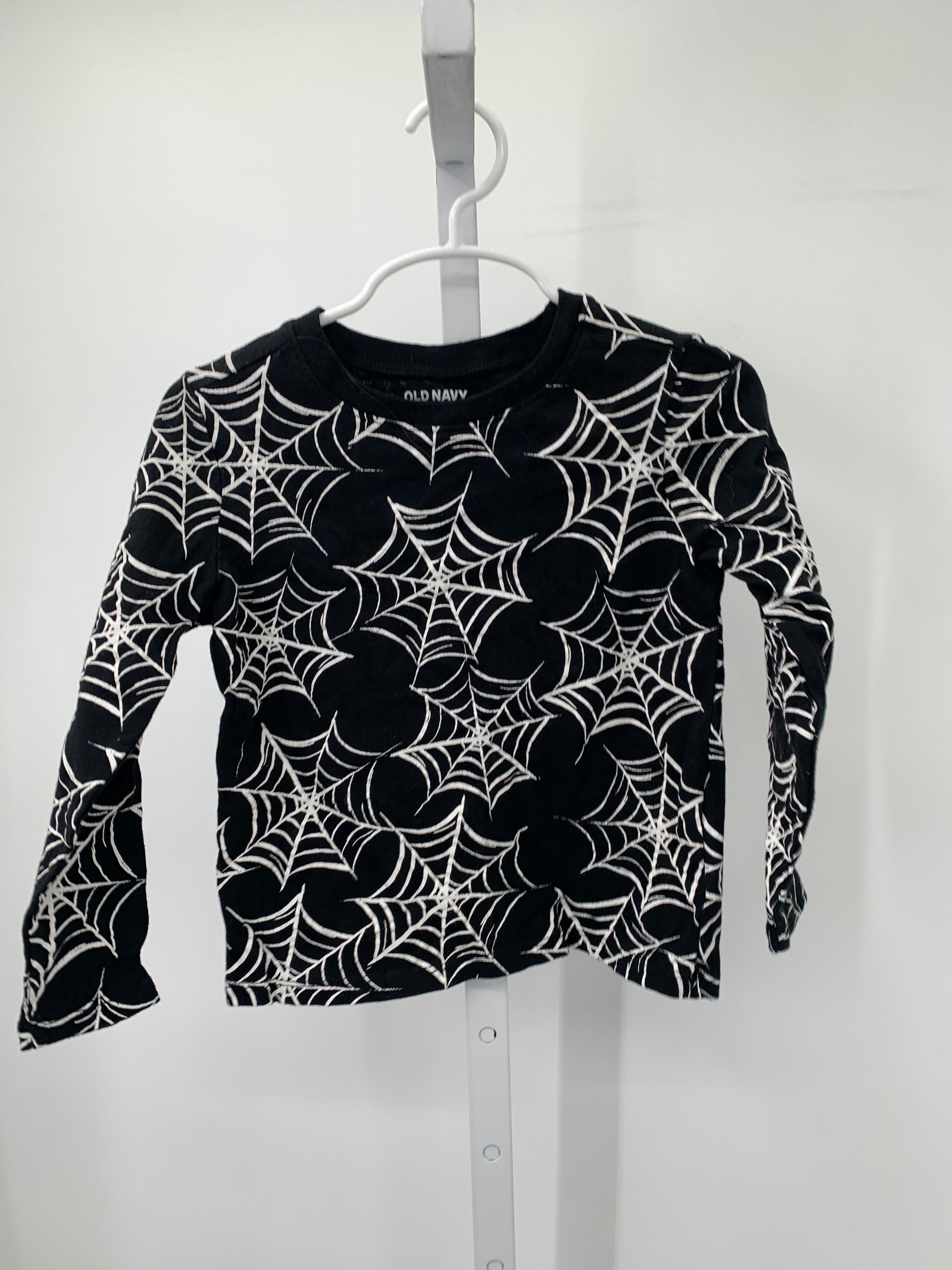 LONG SLV SHIRT SPIDER WEBS