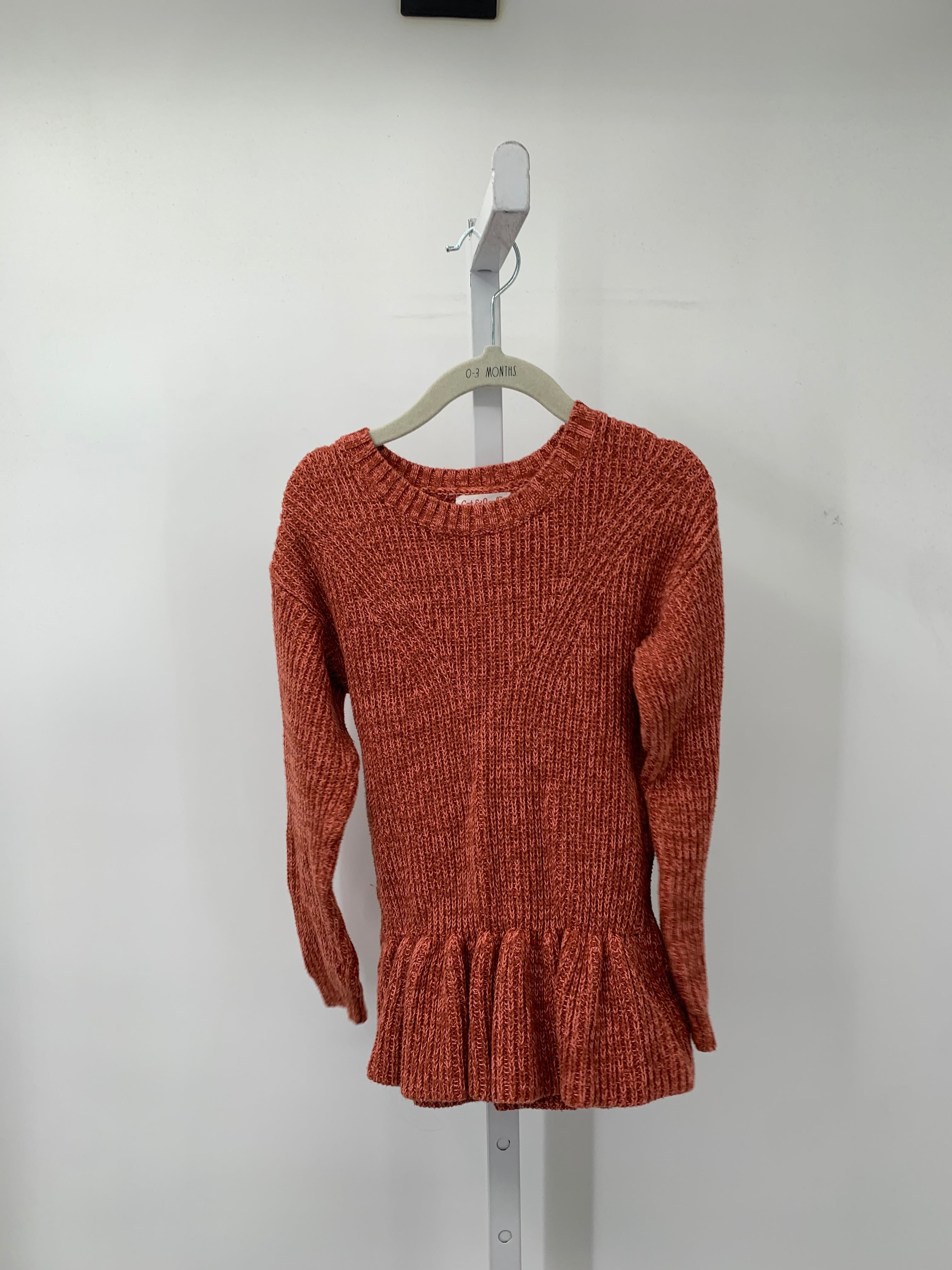 Cat & Jack Size 5T Girls Long Sleeve Sweater