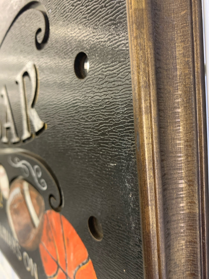 NEIGHBORHOOD SPORTS BAR WALL SIGN.