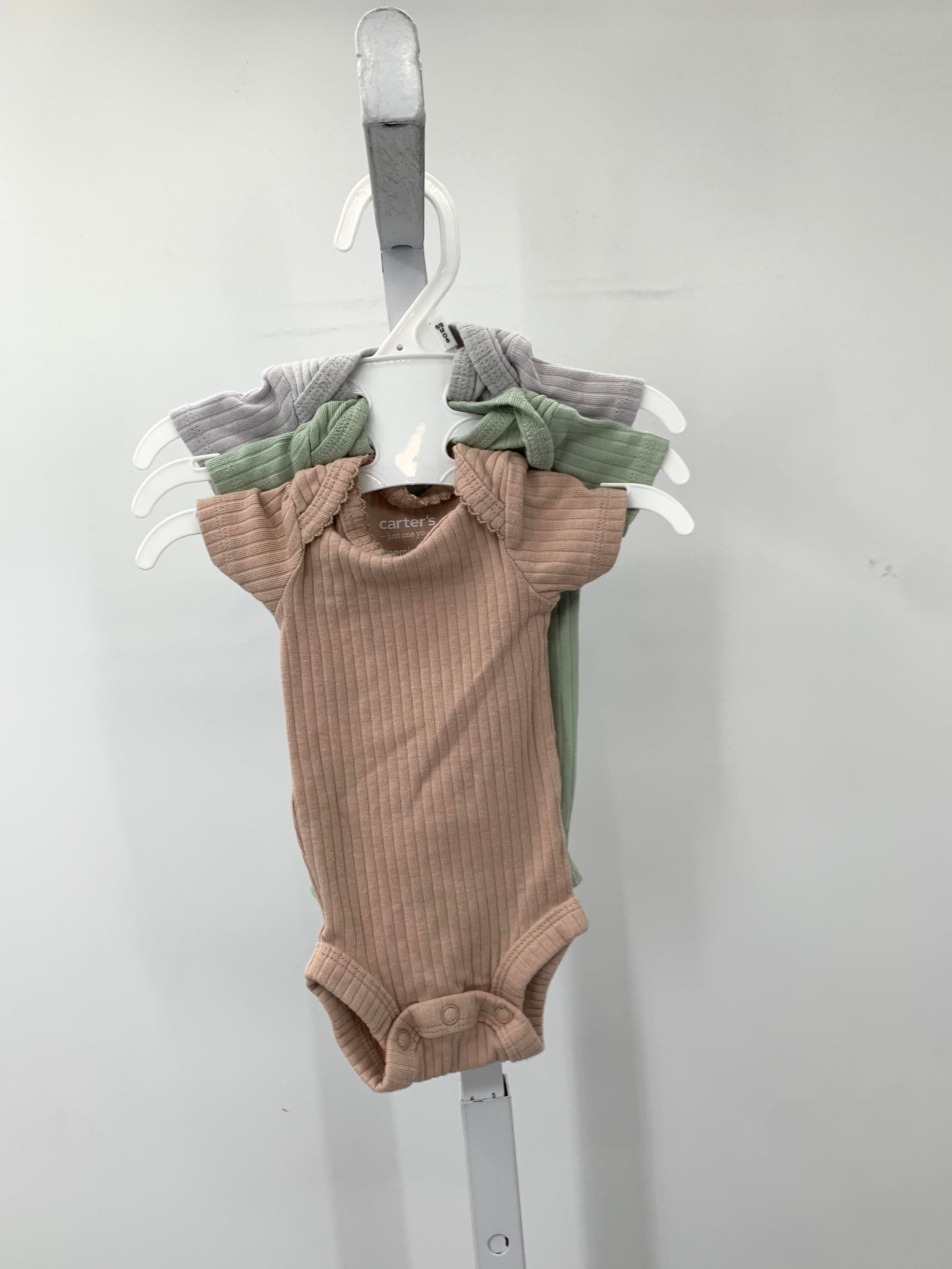 Carters Size Preemie Girls 3 Pieces