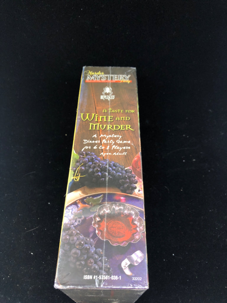 NIB MURDER MYSTERY PARTY GAME