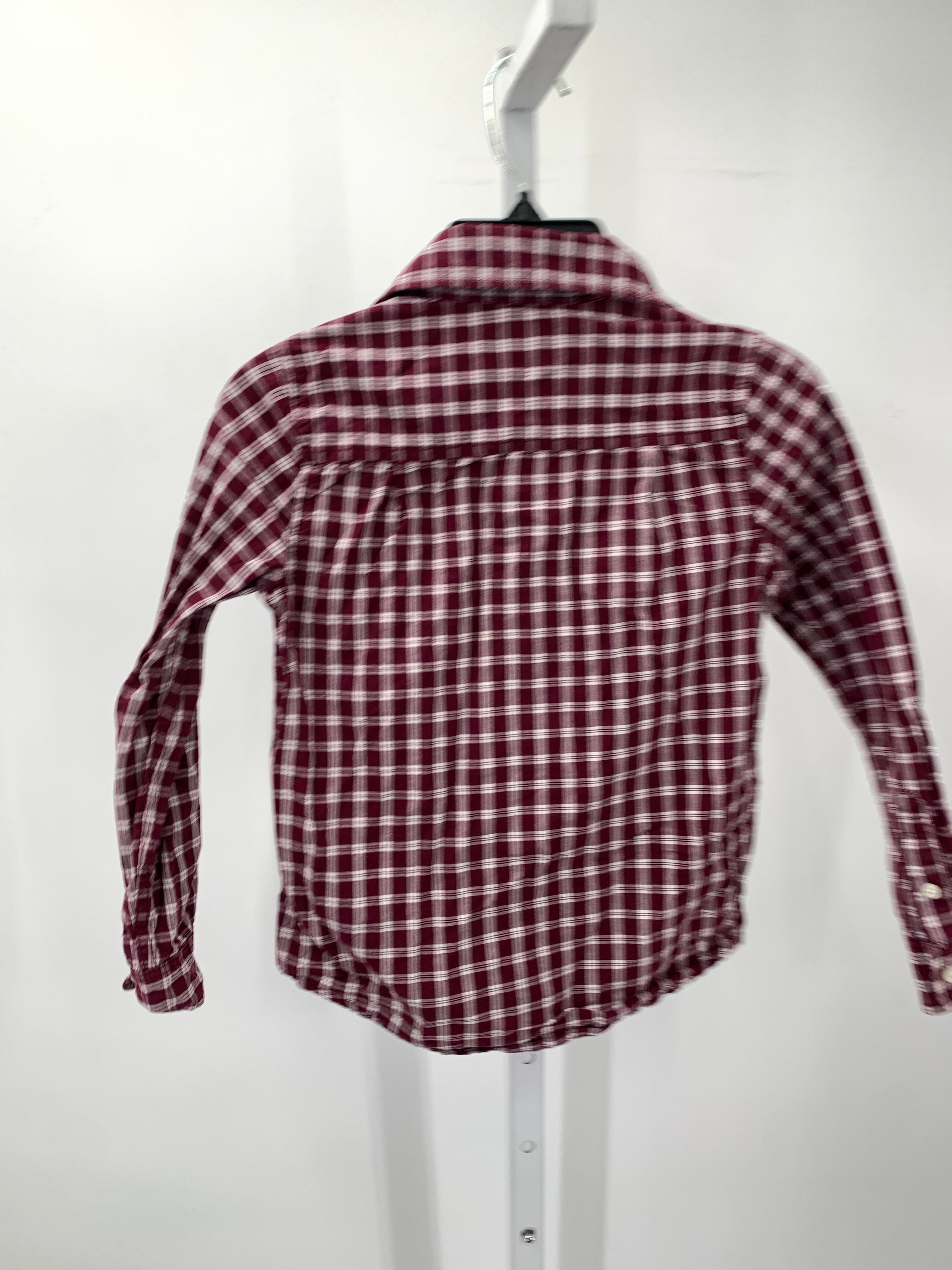WHITE PLAID BTN DOWN