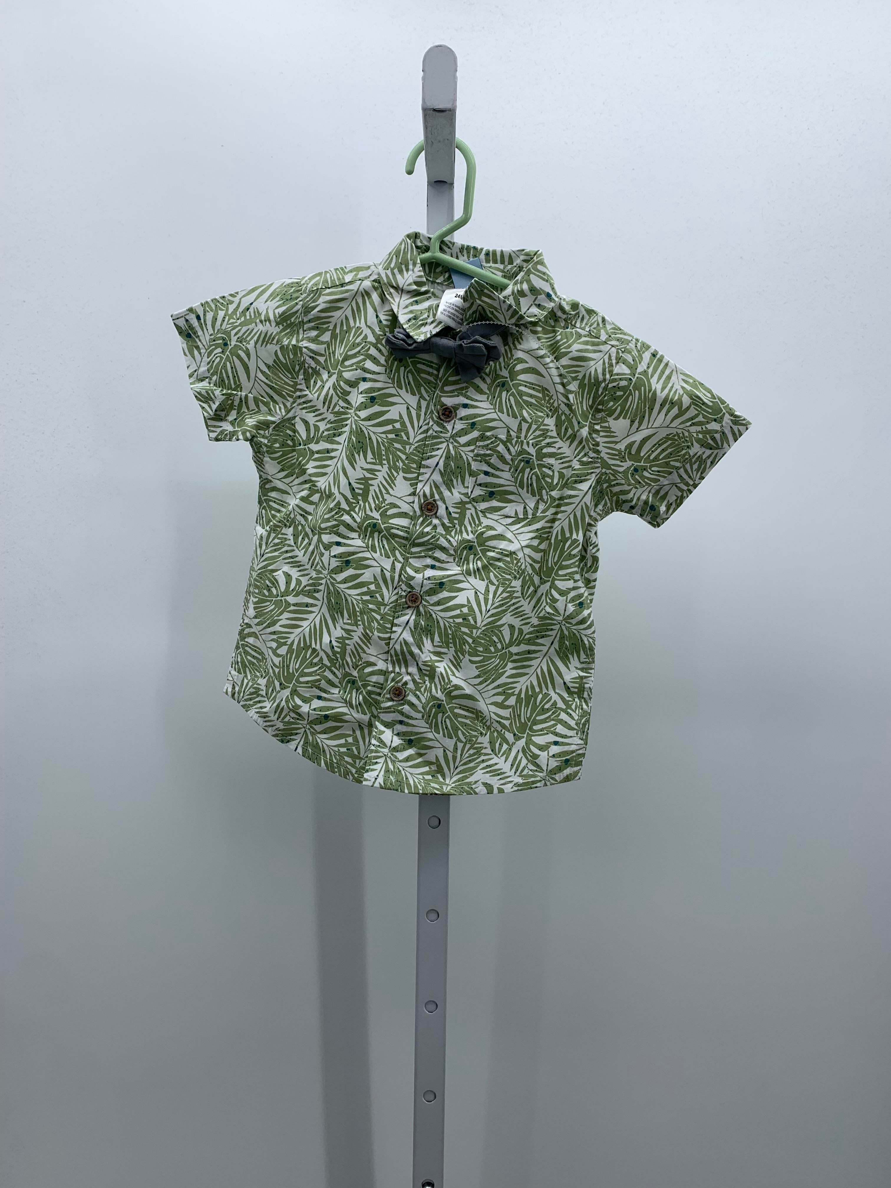 GREEN LEAVES BOW TIE.