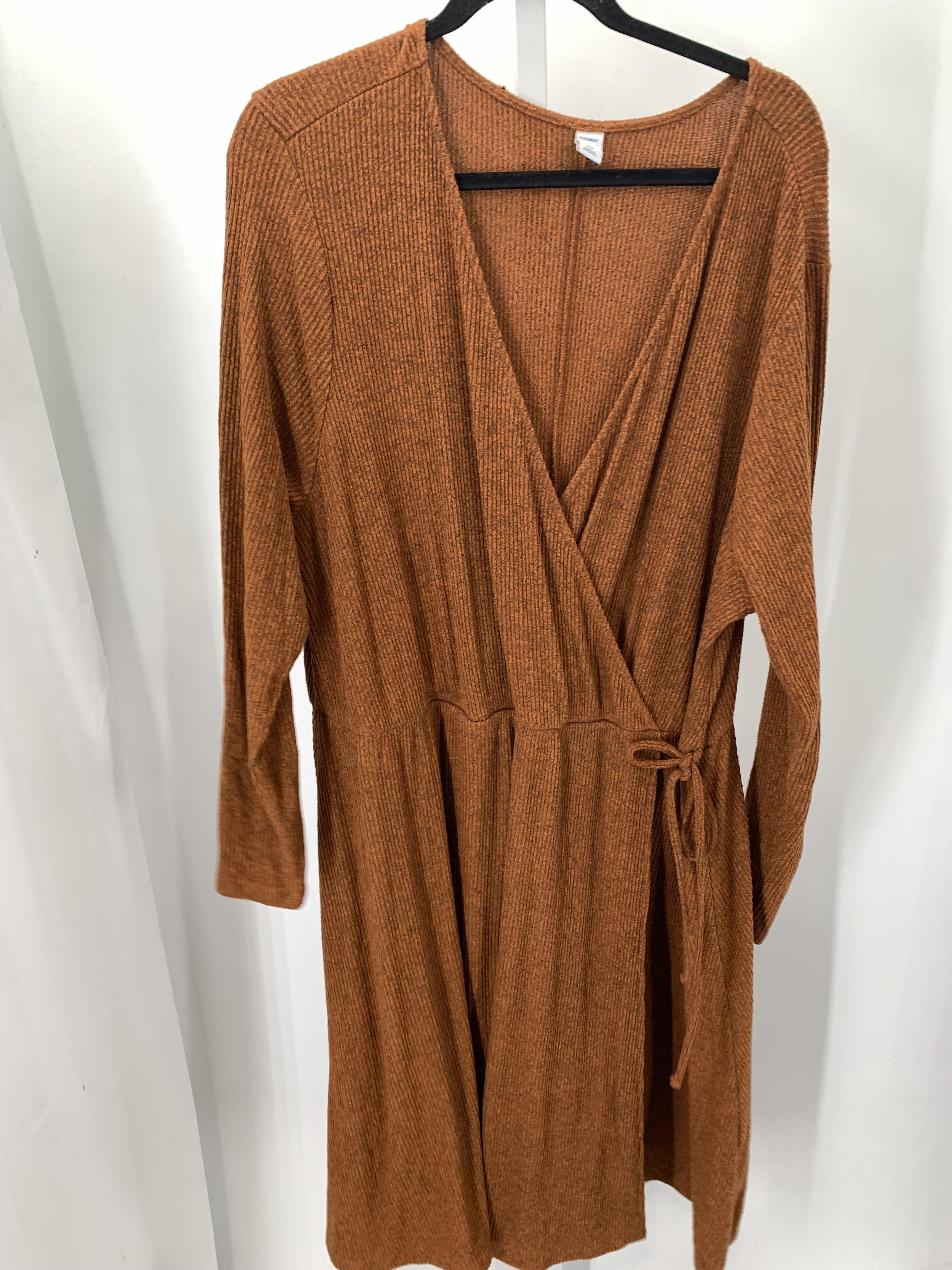 Old Navy Size 3X Womens Long Sleeve Dress