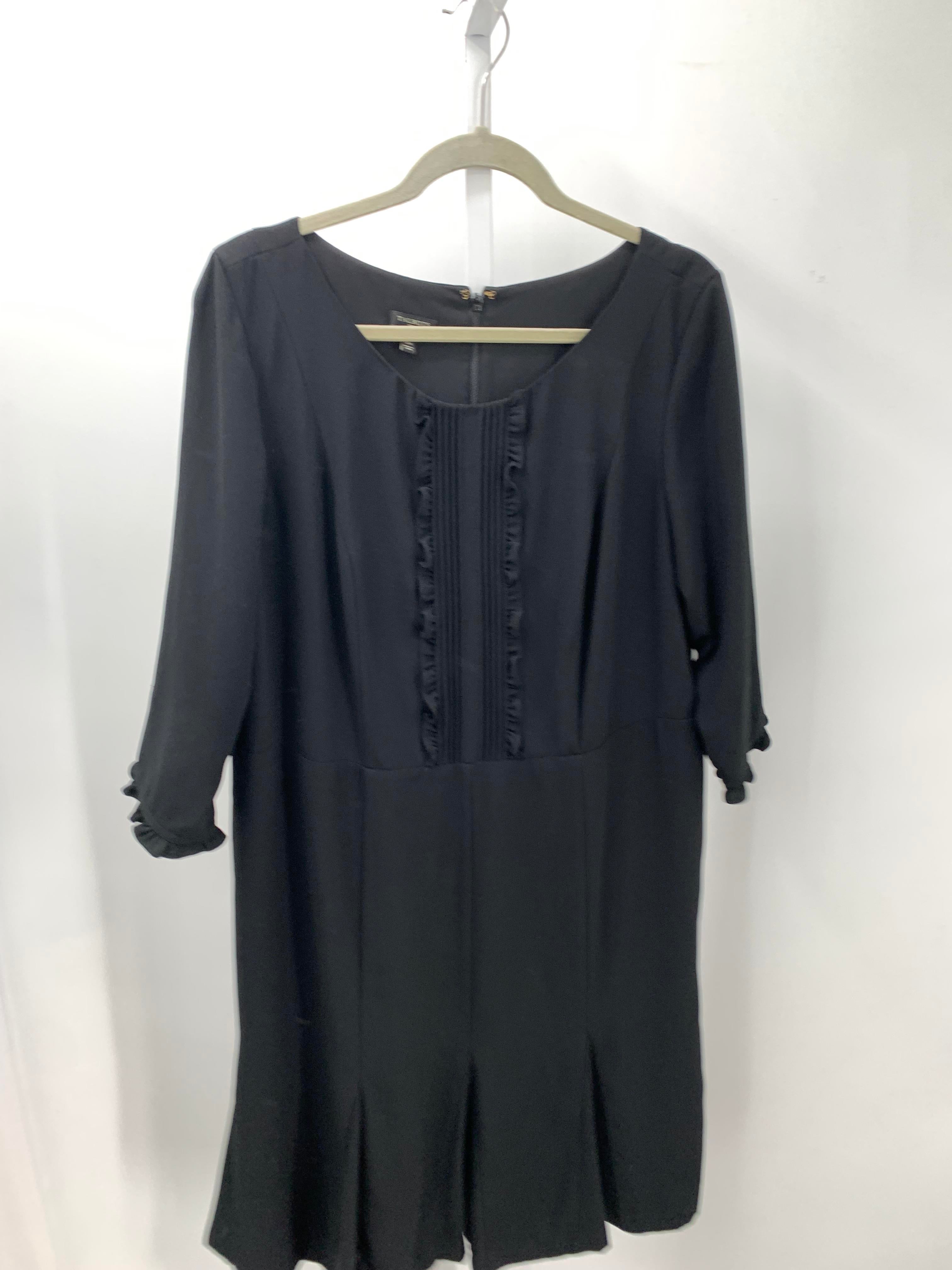 Talbots Size 12 W Womens 3/4 Sleeve Dress