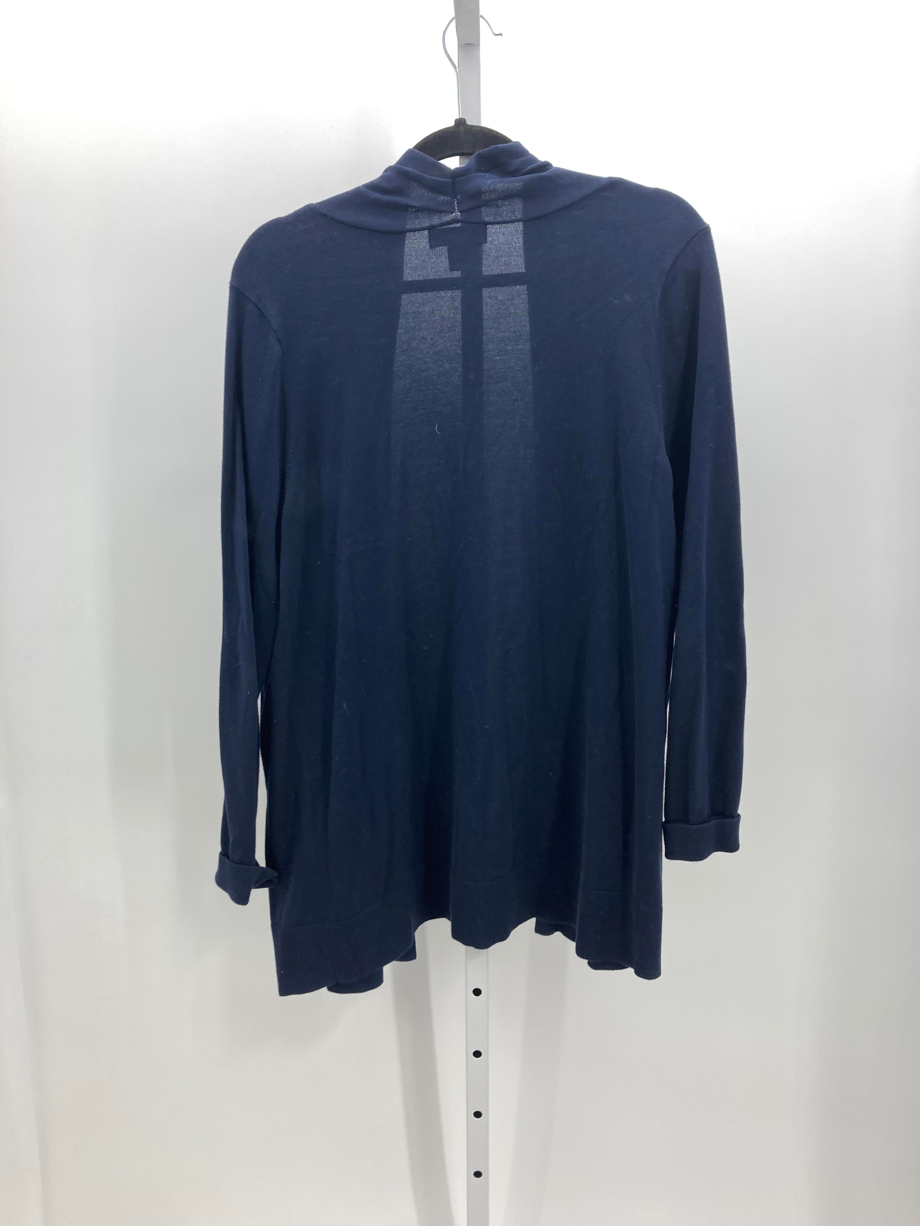 Lands End Size Large Misses Cardigan