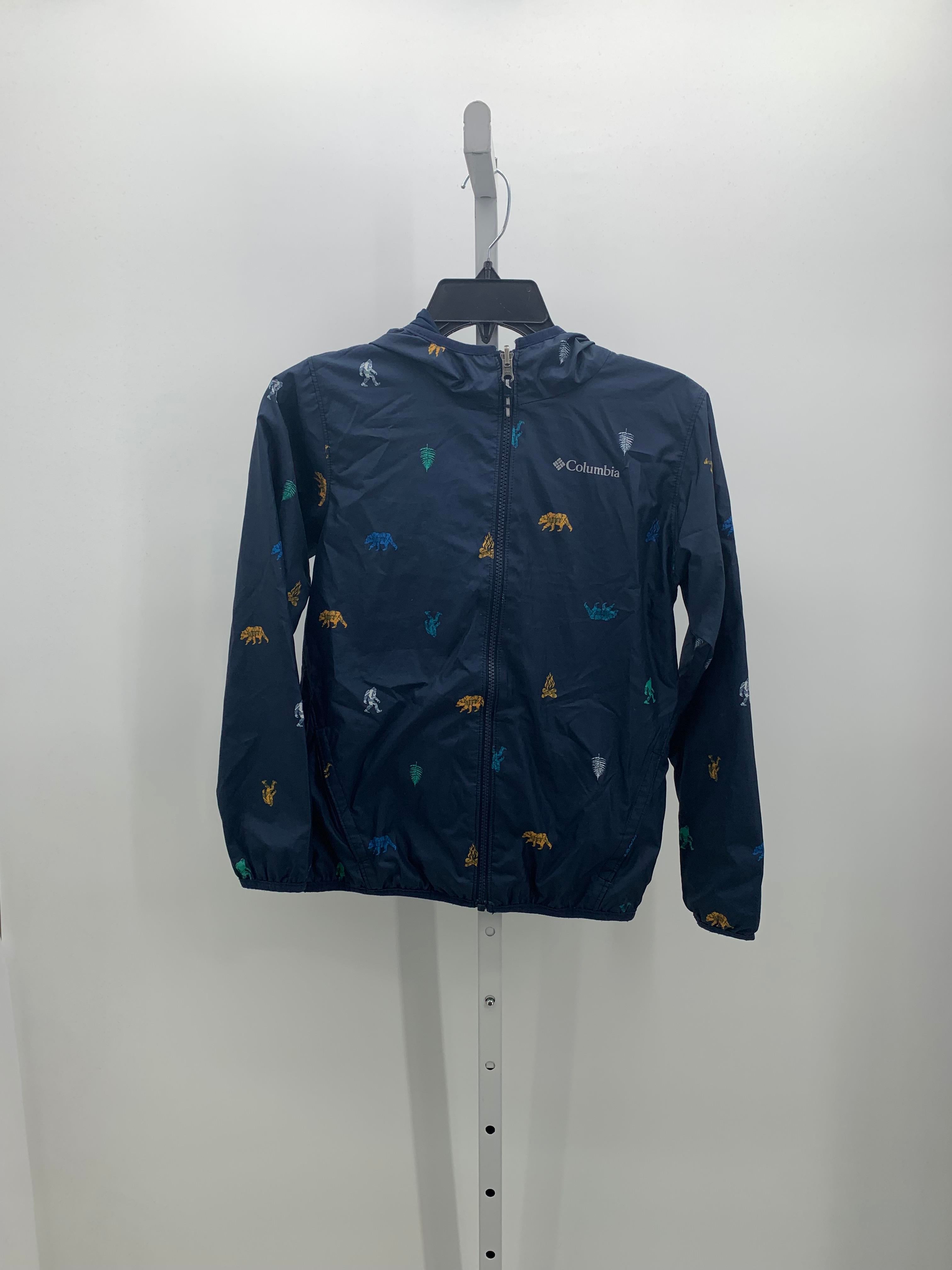 REVERSIBLE BEAR & TREES WINDBREAKER
