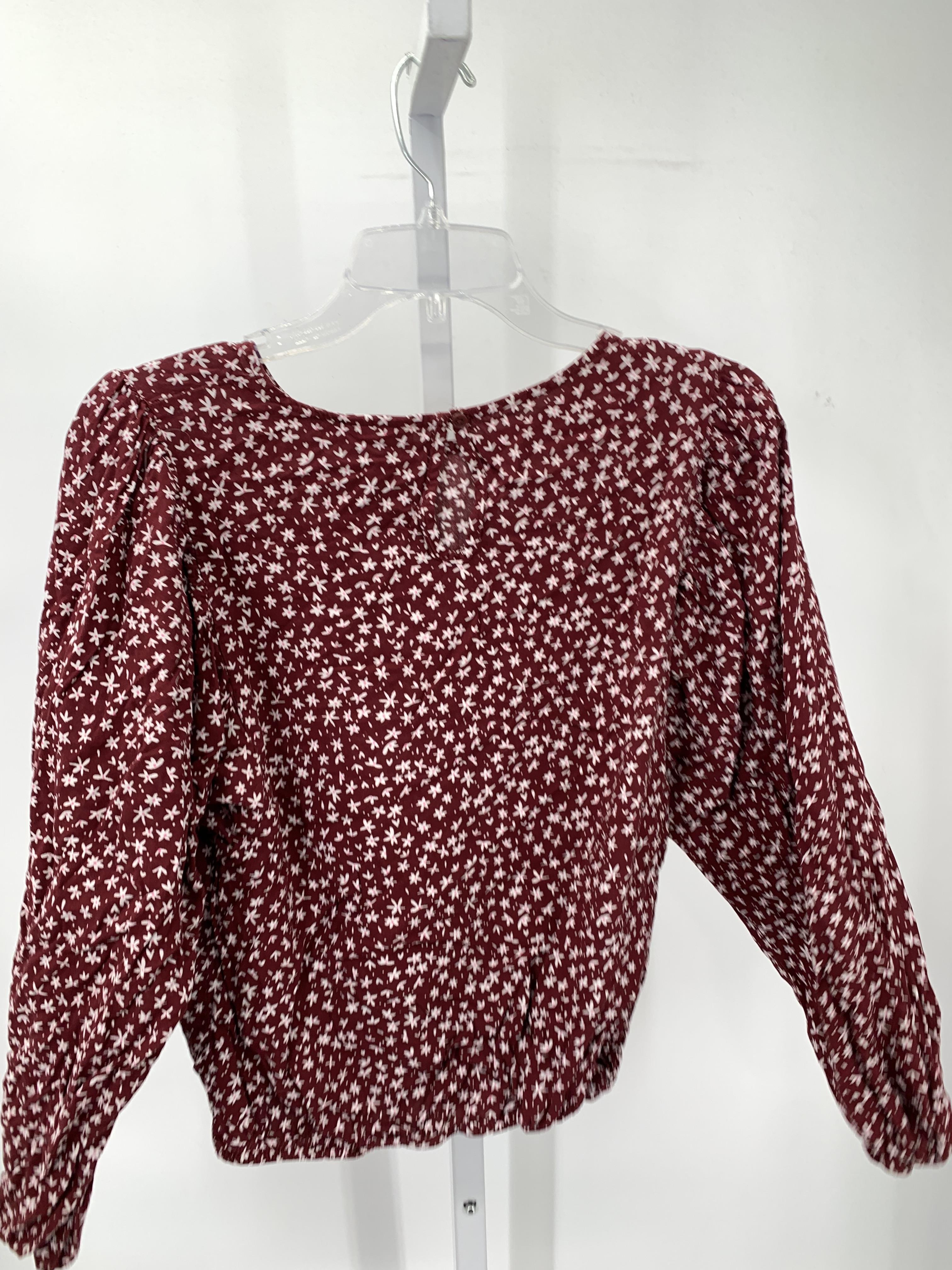 Thereabouts Size 16 Girls Long Sleeve Shirt
