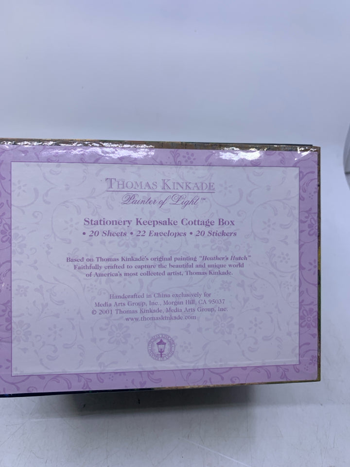 PAPER HOUSE W/ LIFT TOP 2 DRAWERS ENVELOPE STORAGE.