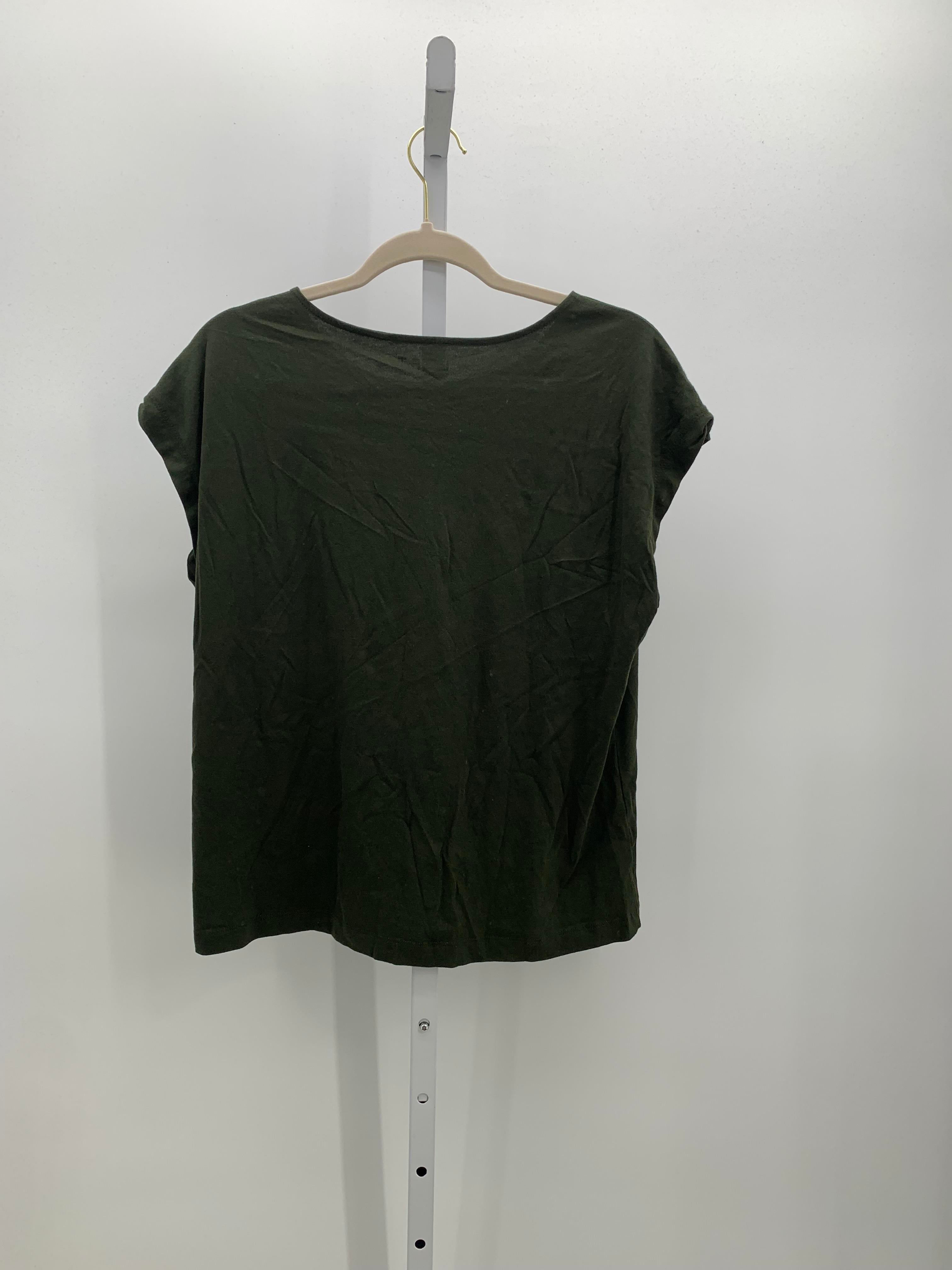 Loft Size Medium Misses Short Sleeve Shirt