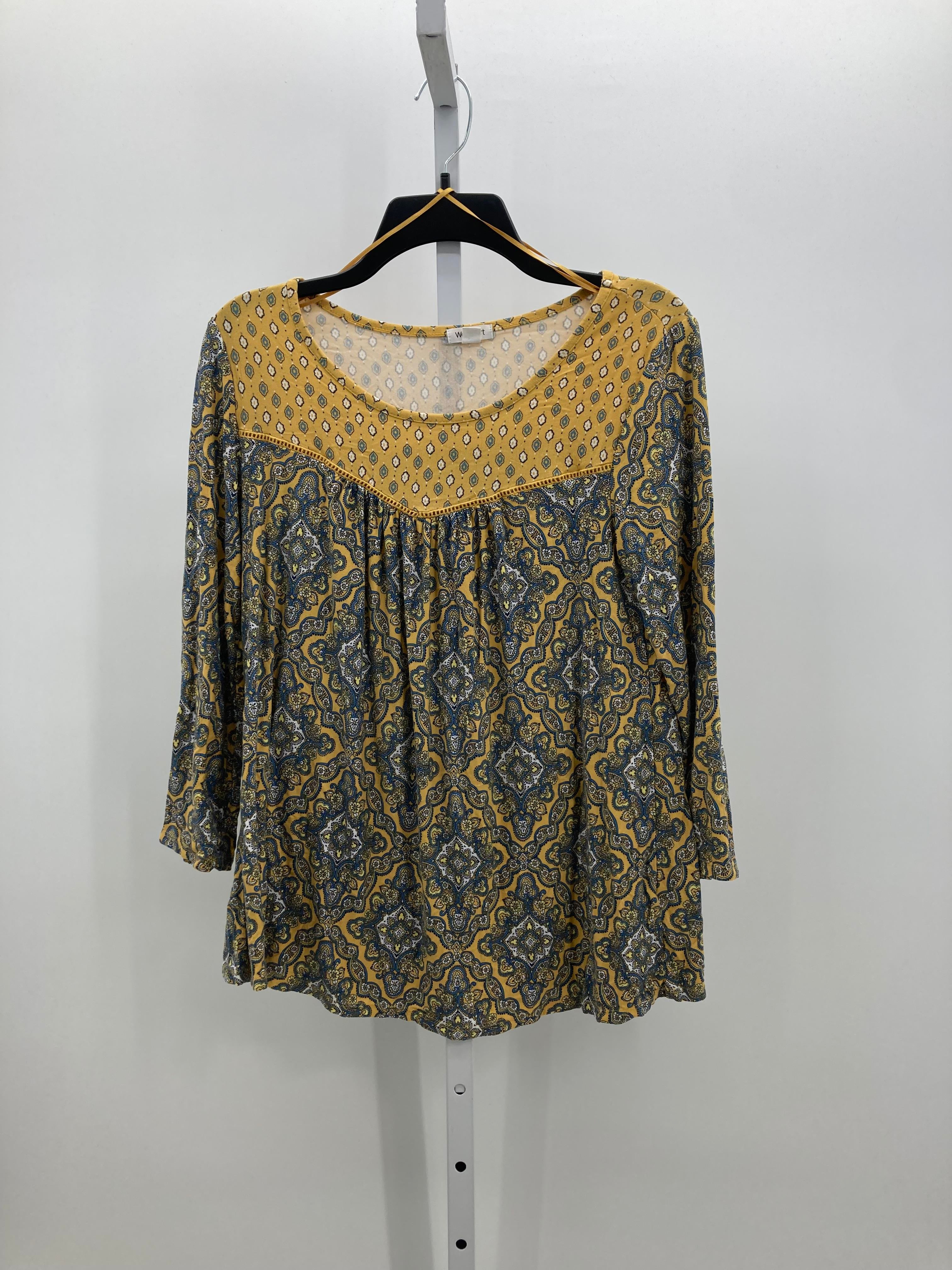 Westport Size Medium Misses 3/4 Sleeve Shirt