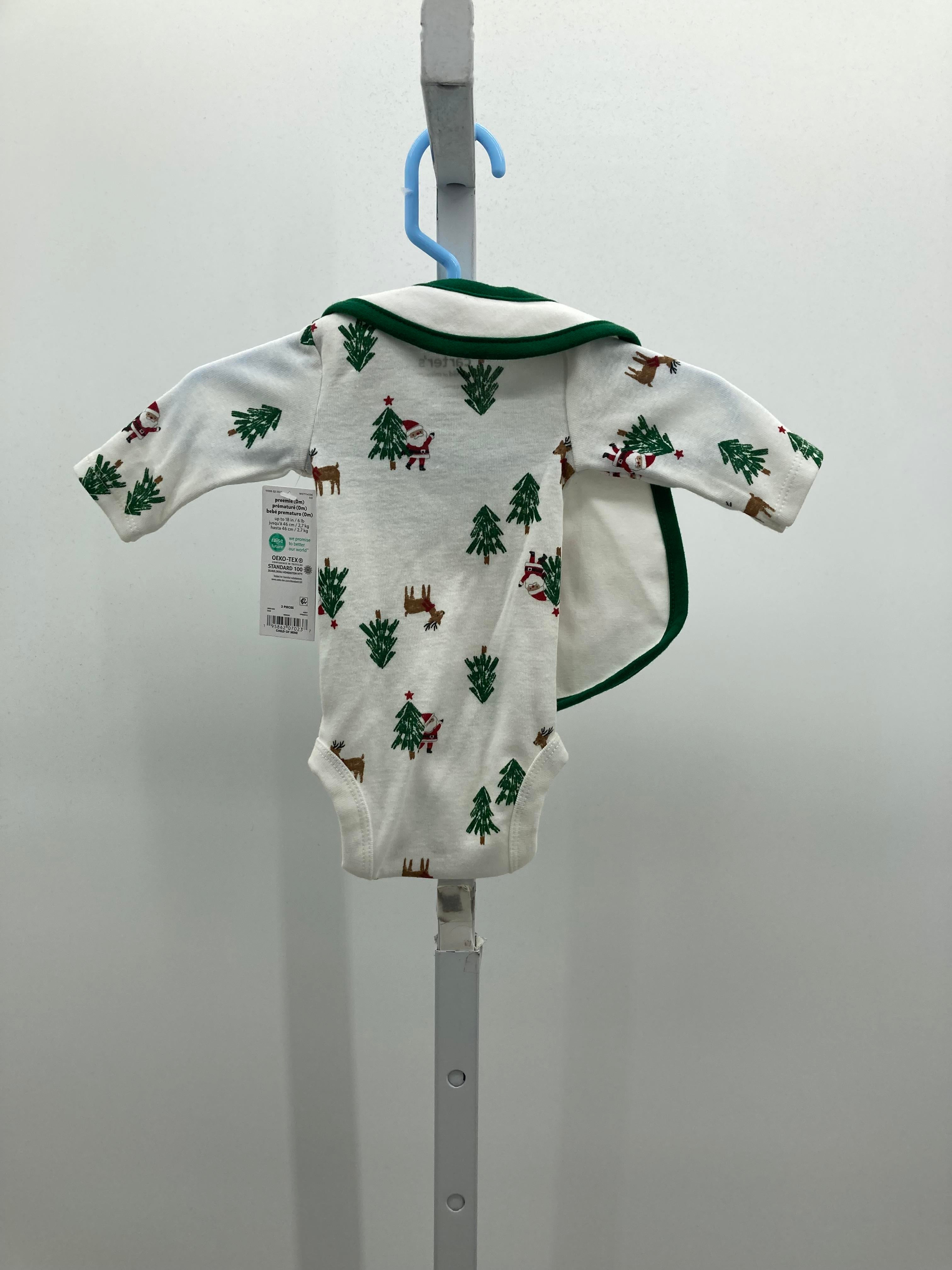 NEW LONG SLV SHIRT MY FIRST XMAS WITH BIB