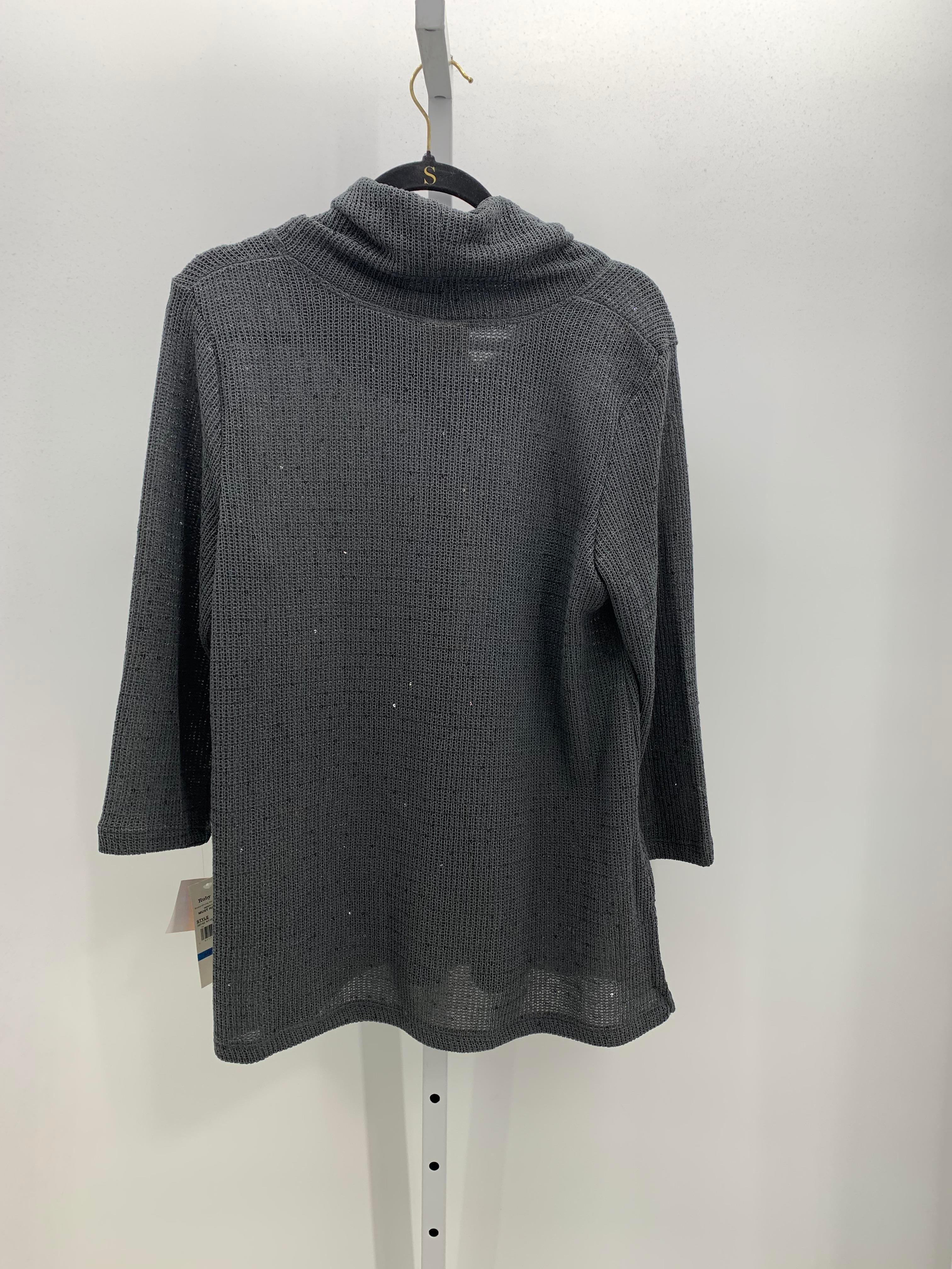 Ruby Rd. Size Extra Large Misses 3/4 Sleeve Sweater