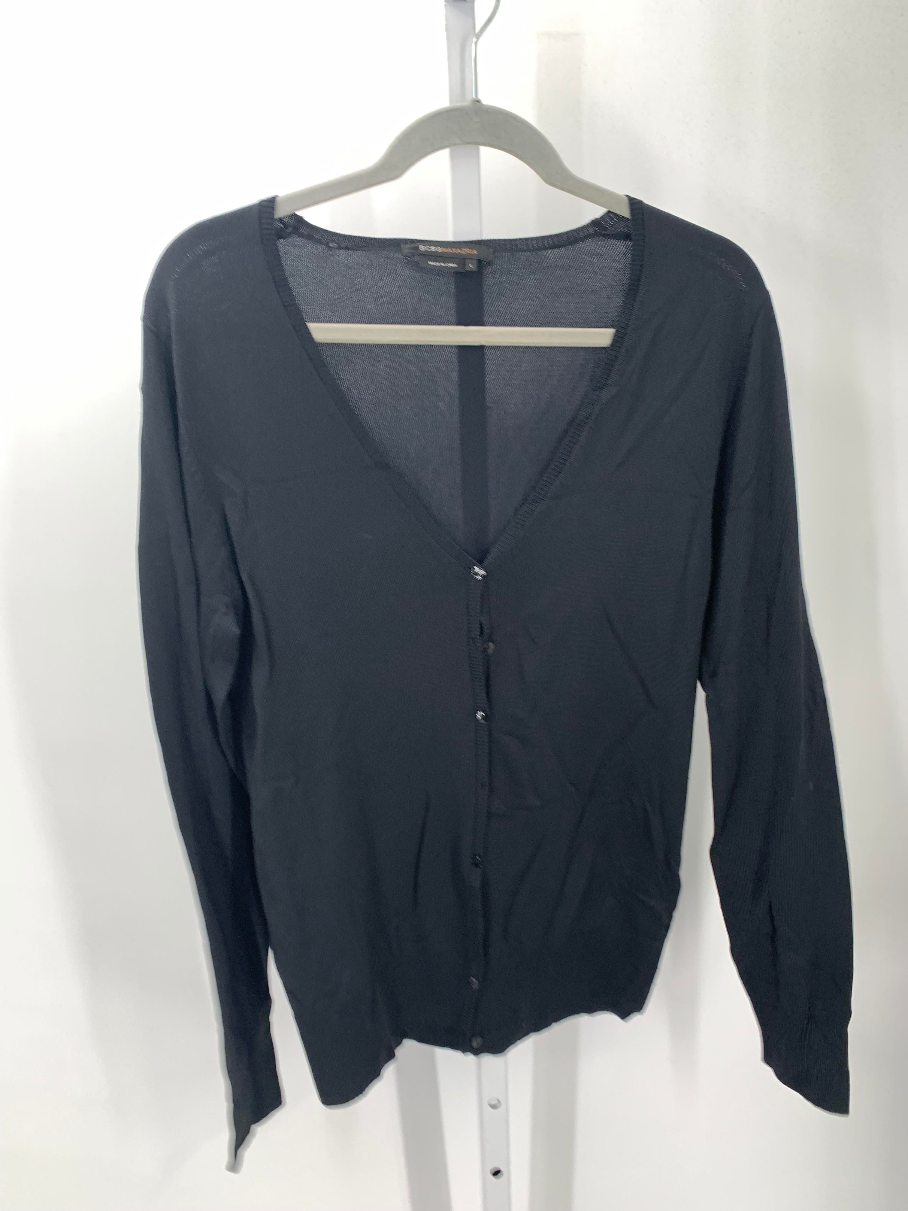 BCBG Size Large Misses Long Slv Sweater